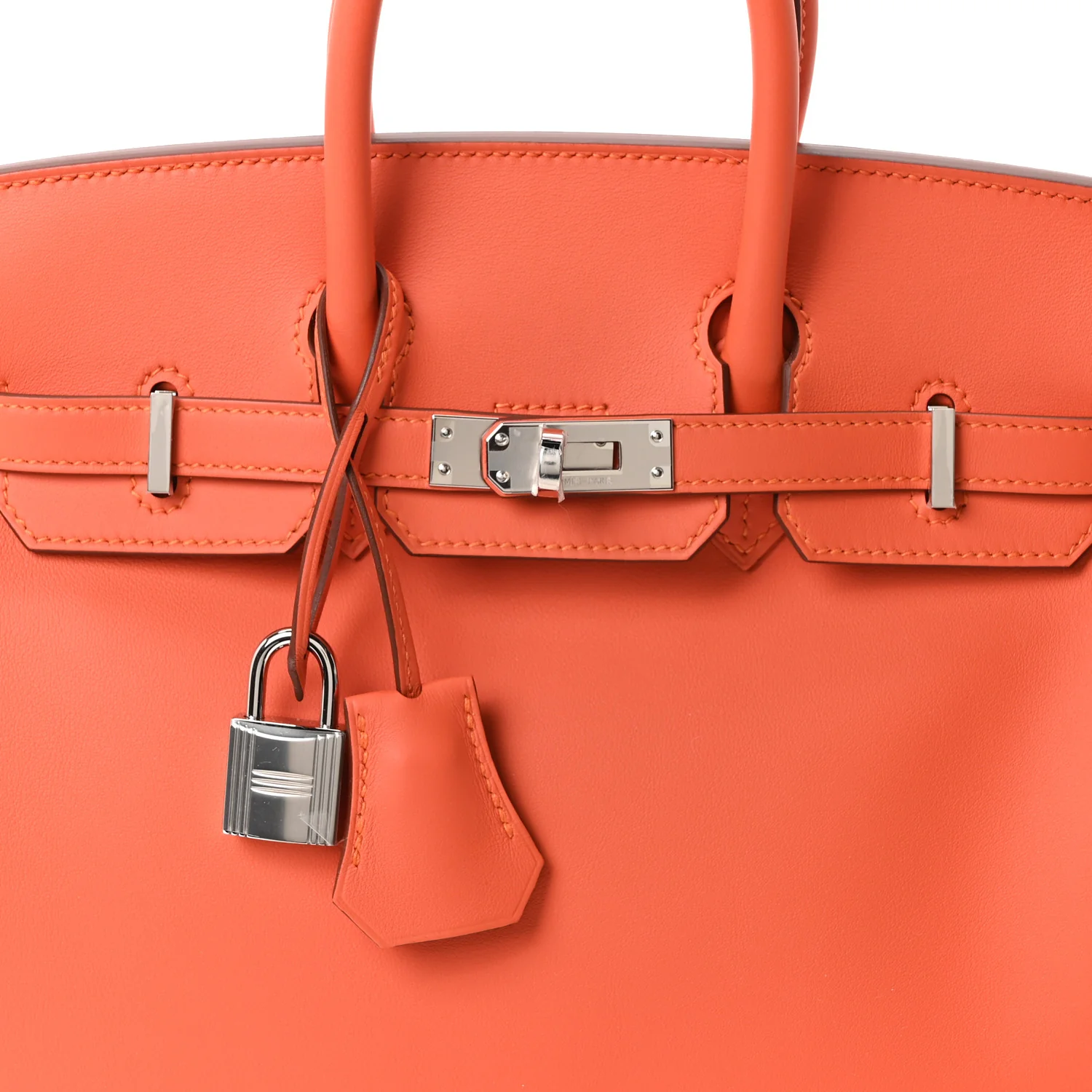 Swift Birkin 25 Tangerine - Image 14