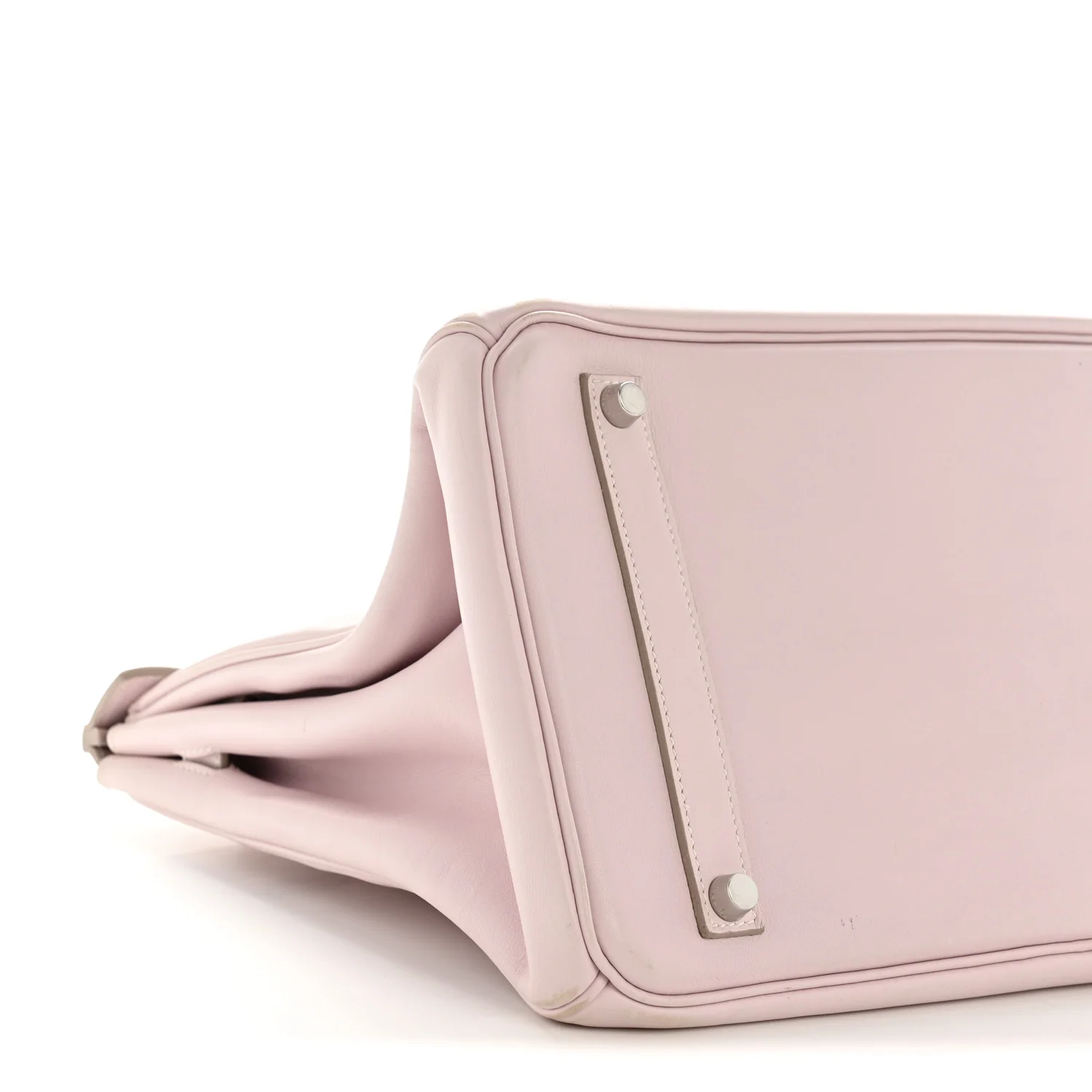 Swift Birkin 35 Rose Dragee - Image 9
