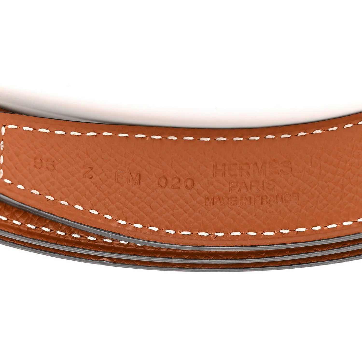 Swift Epsom 24mm Mini Constance H Belt 95 38 Black Gold - Image 3