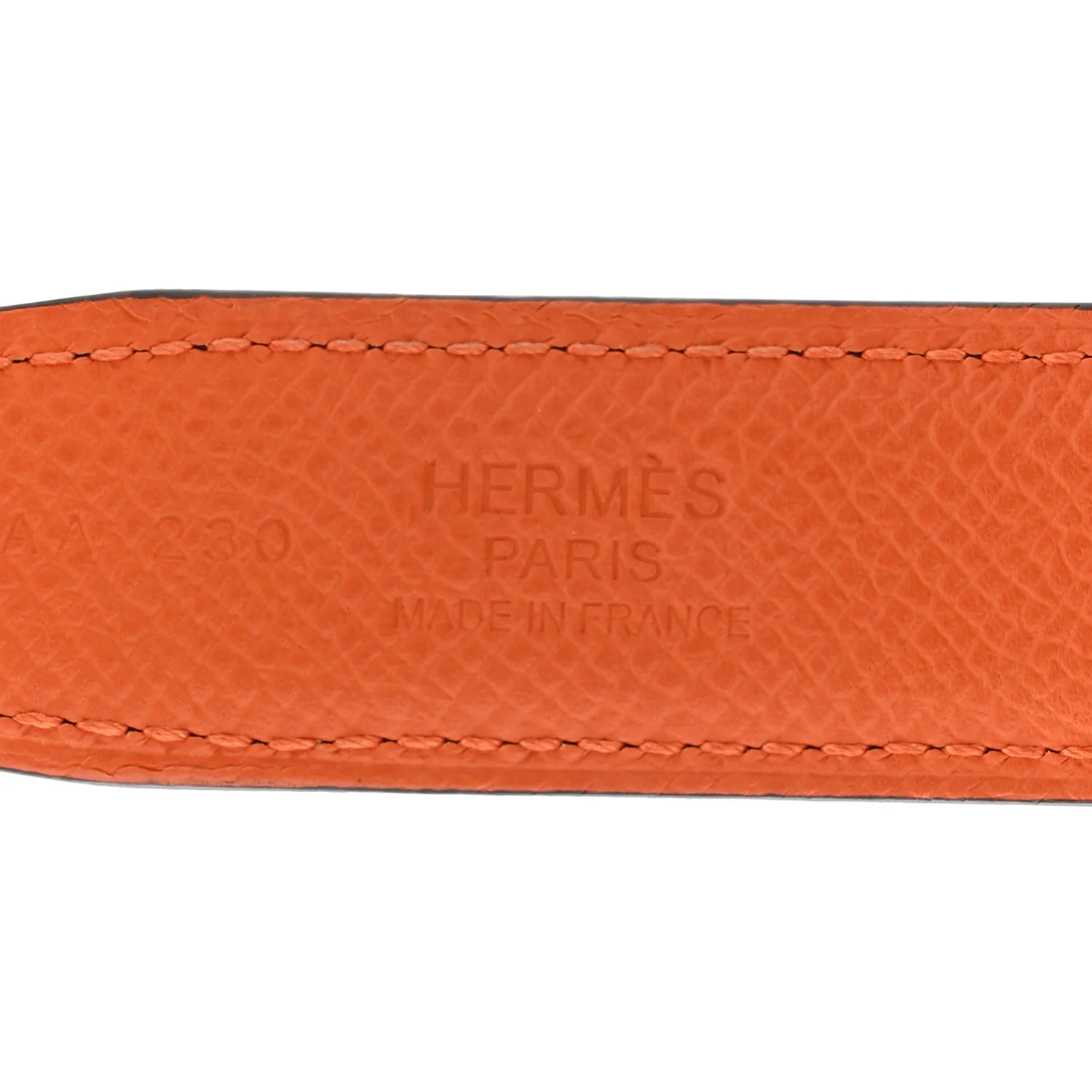 Swift Epsom 32mm H Belt 90 36 Orange Black - Image 7