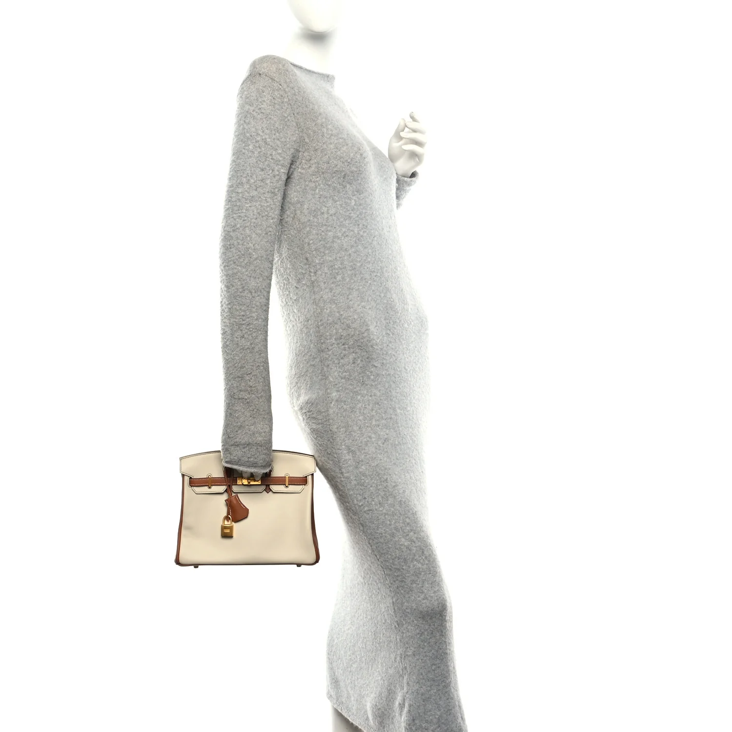 Swift Horseshoe Birkin 25 Craie Gold - Image 2