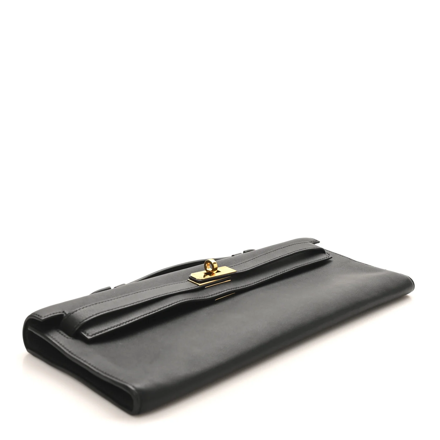 Swift Kelly Cut Clutch Pochette Black - Image 4