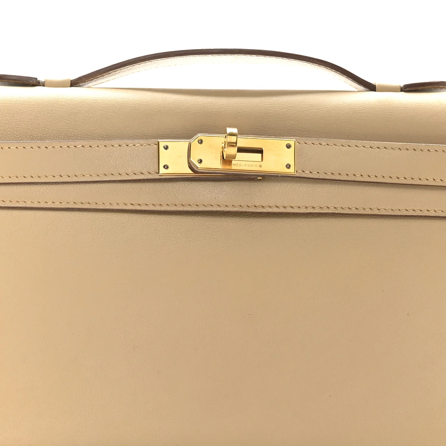 Swift Kelly Longue Clutch Pochette Tabac Camel - Image 8