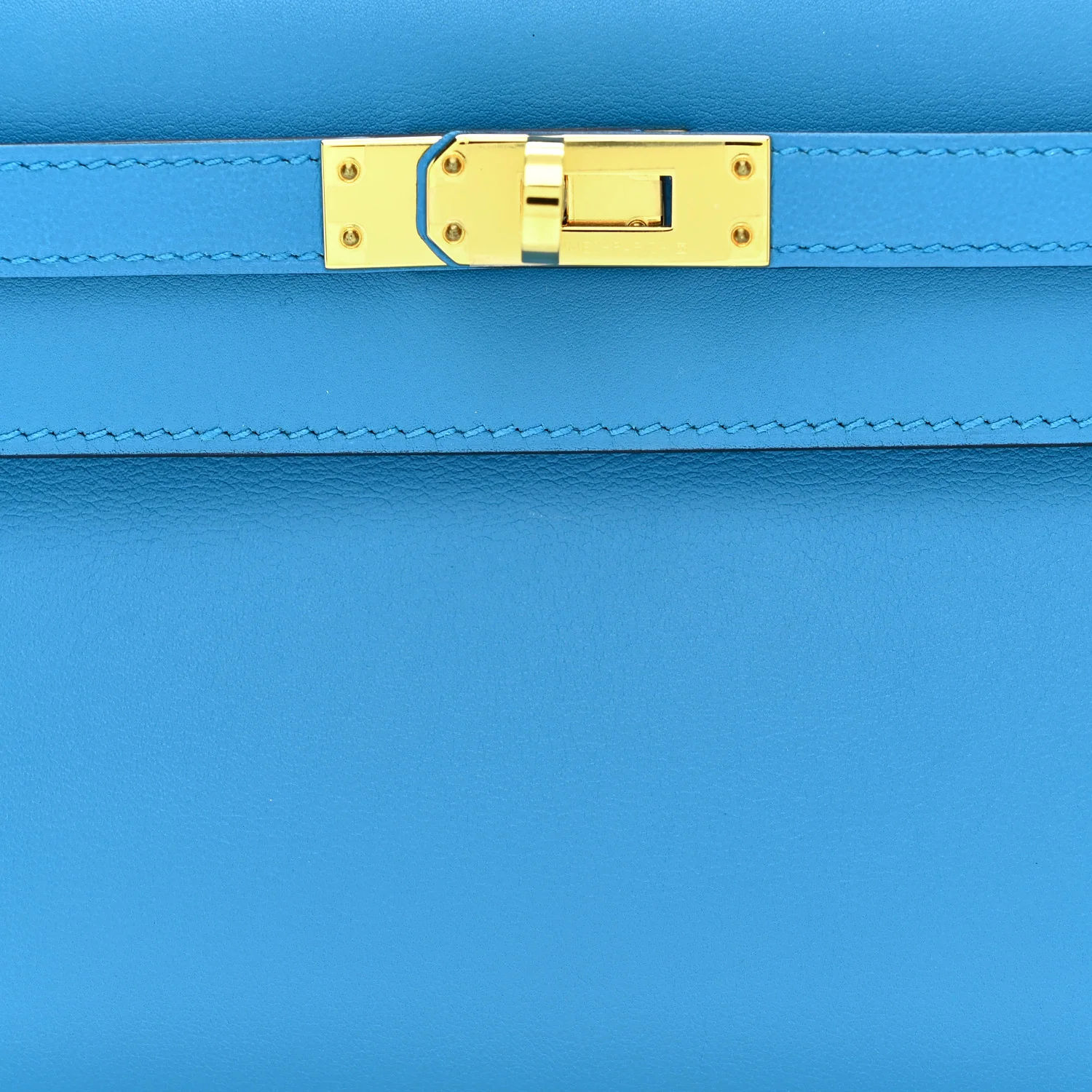Swift Kelly Pochette Clutch Bleu Frida - Image 8