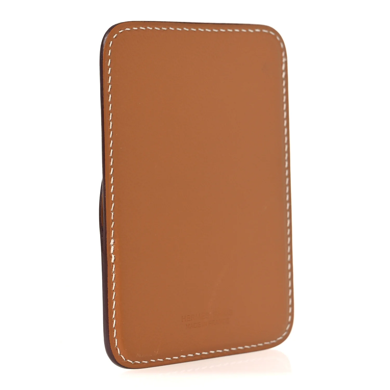 Swift Stitched Cheval MagSafe Card Holder Gold - Image 3