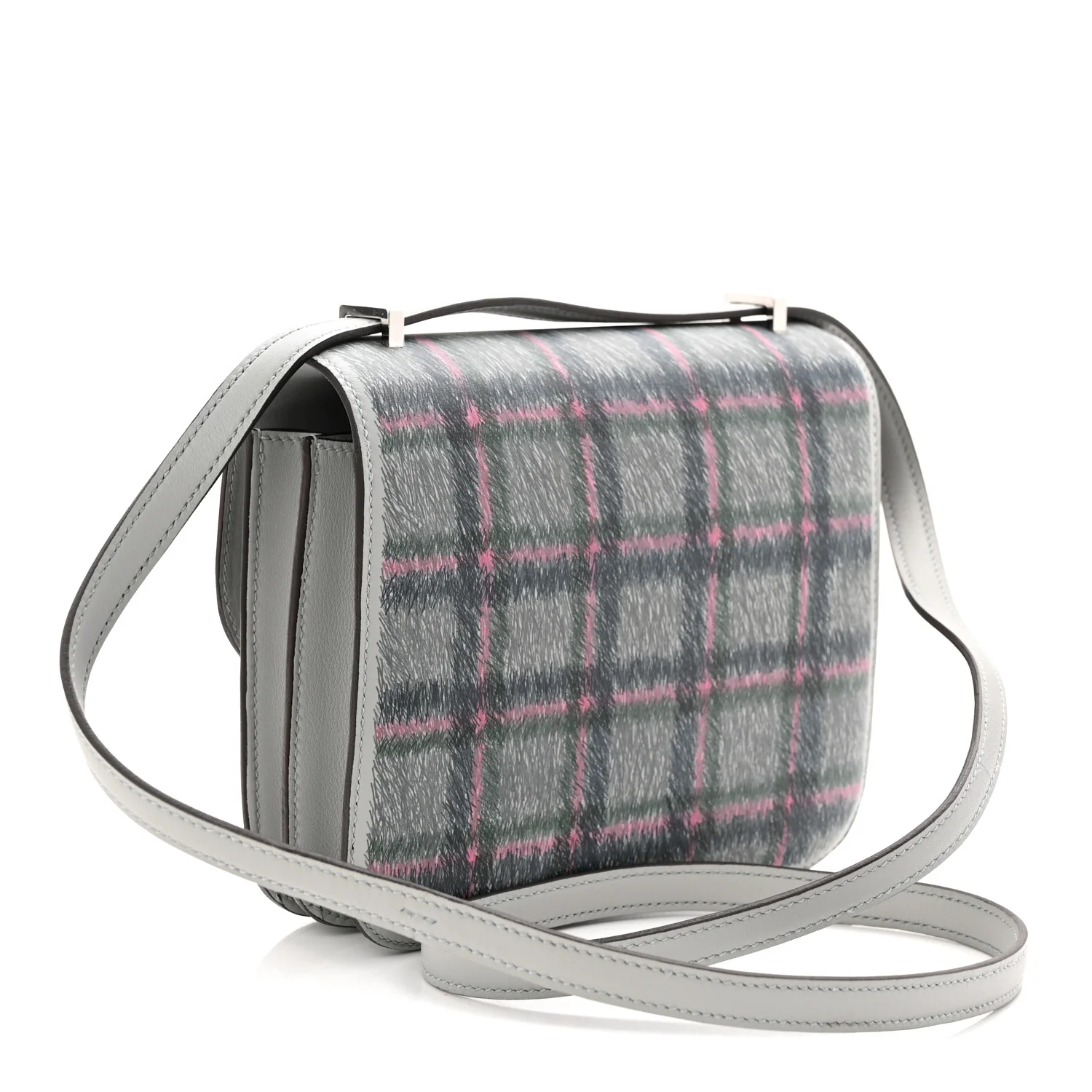 Swift Tartan Printed Constance 18 Bleu Glacier - Image 4
