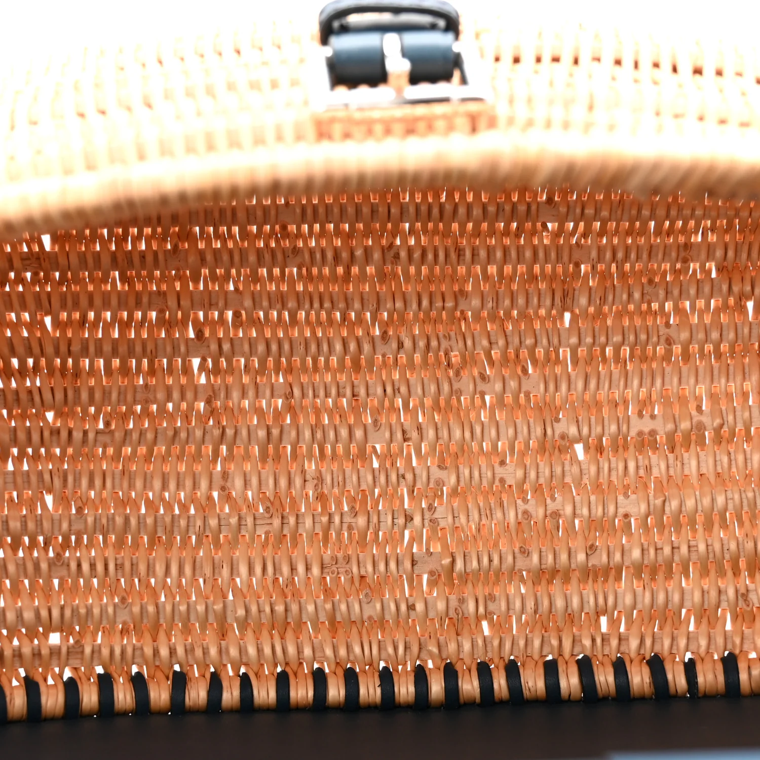 Swift Wicker Picnic Fishing Bag Bleu de Prusse - Image 5