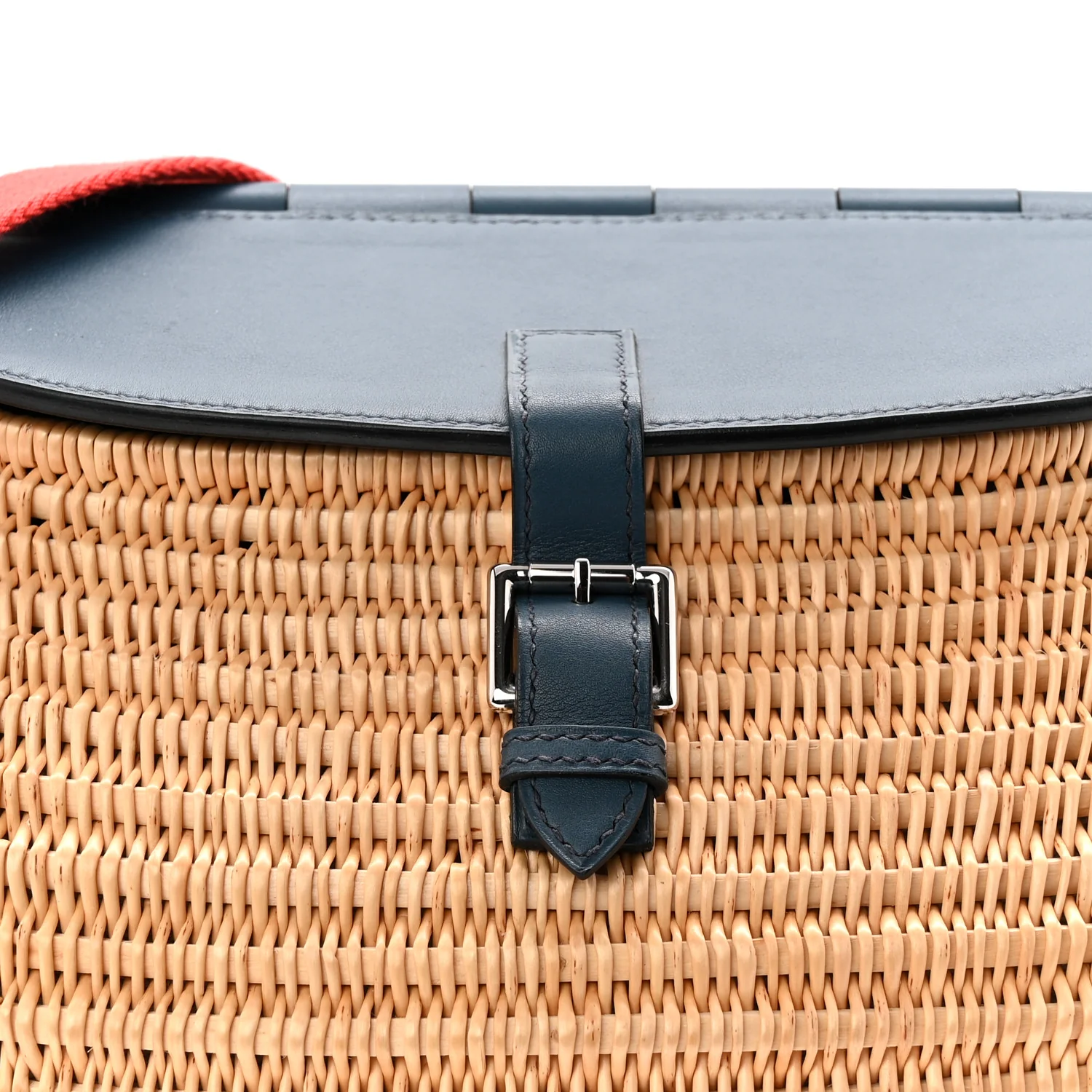 Swift Wicker Picnic Fishing Bag Bleu de Prusse - Image 7