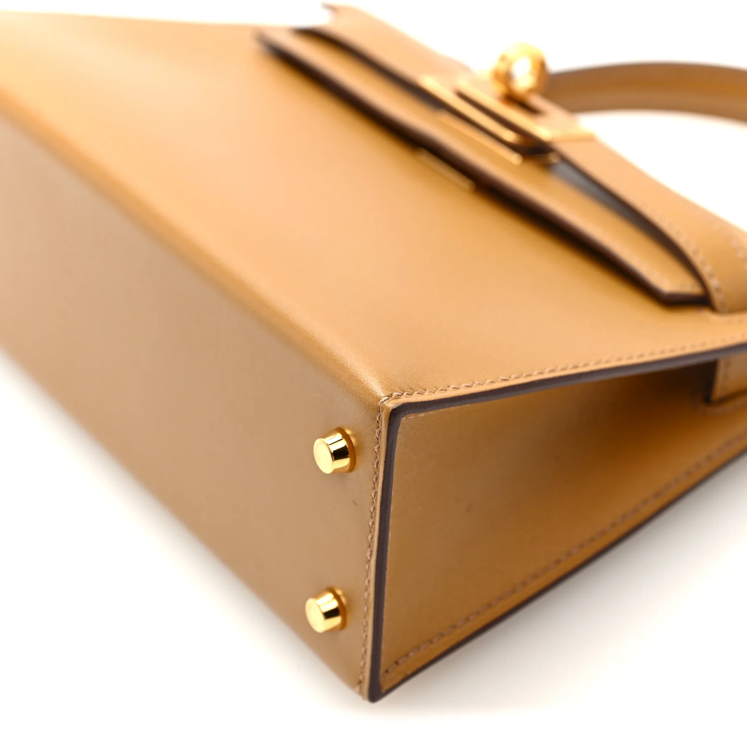 Tadelakt Mini Kelly Sellier 20 Biscuit - Image 10