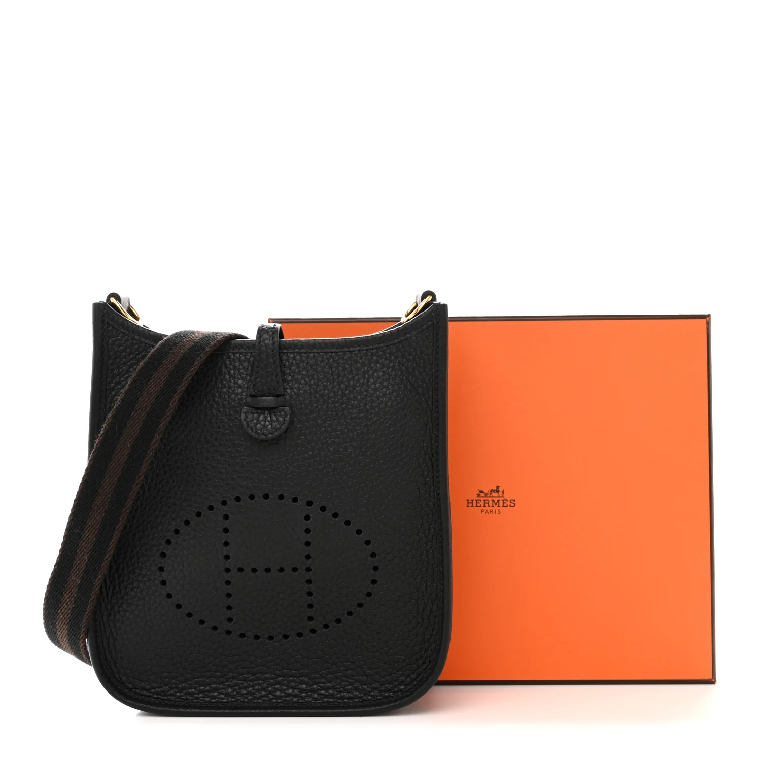 Taurillon Clemence Amazone Evelyne TPM Black Chocolate - Image 12