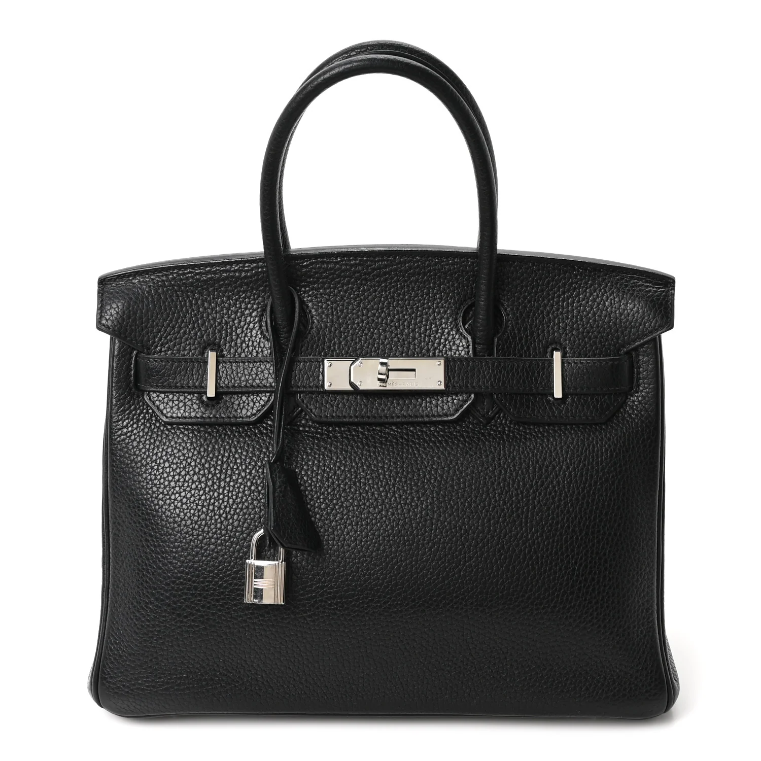 Taurillon Clemence Birkin 30 Black