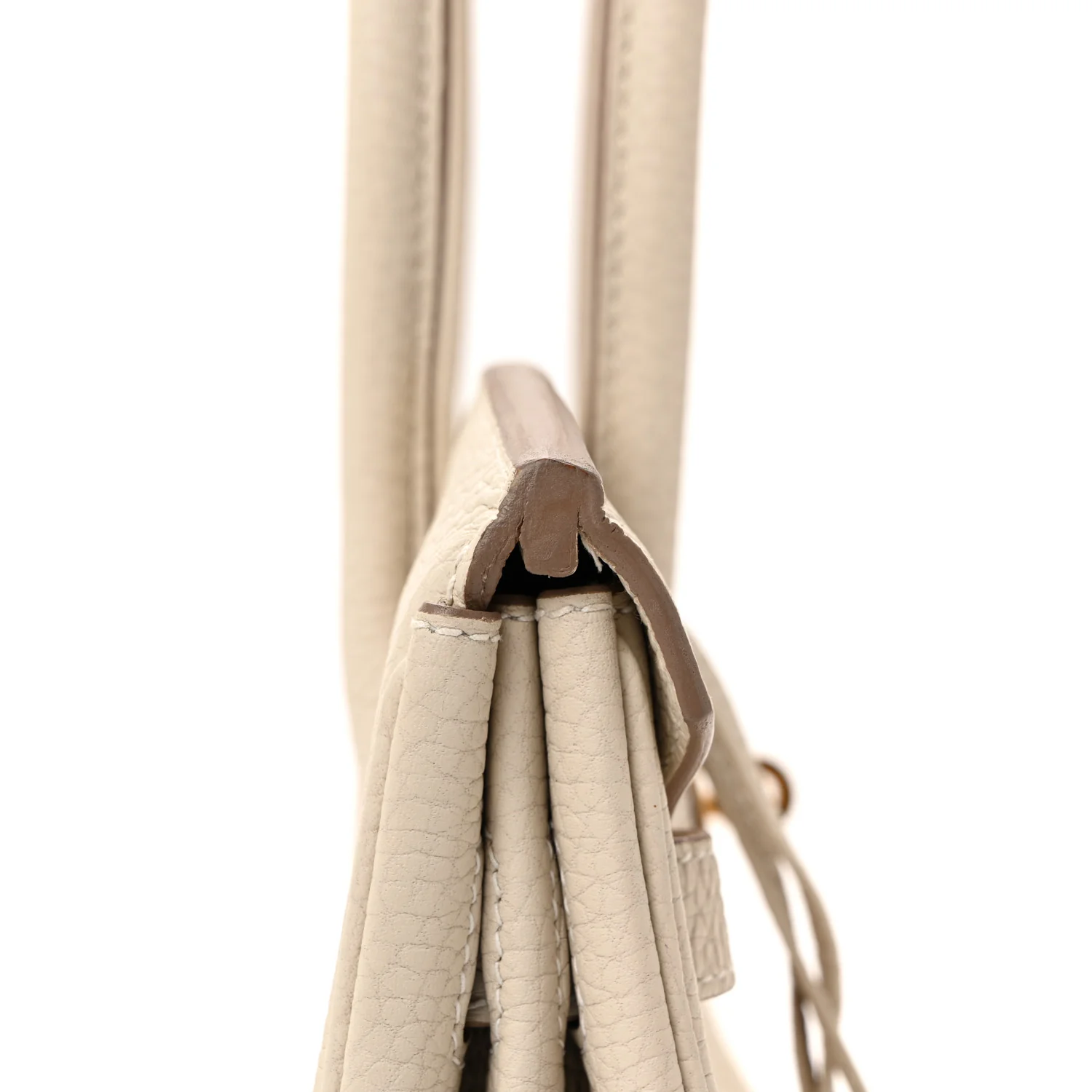 Taurillon Clemence Birkin 30 Craie - Image 12