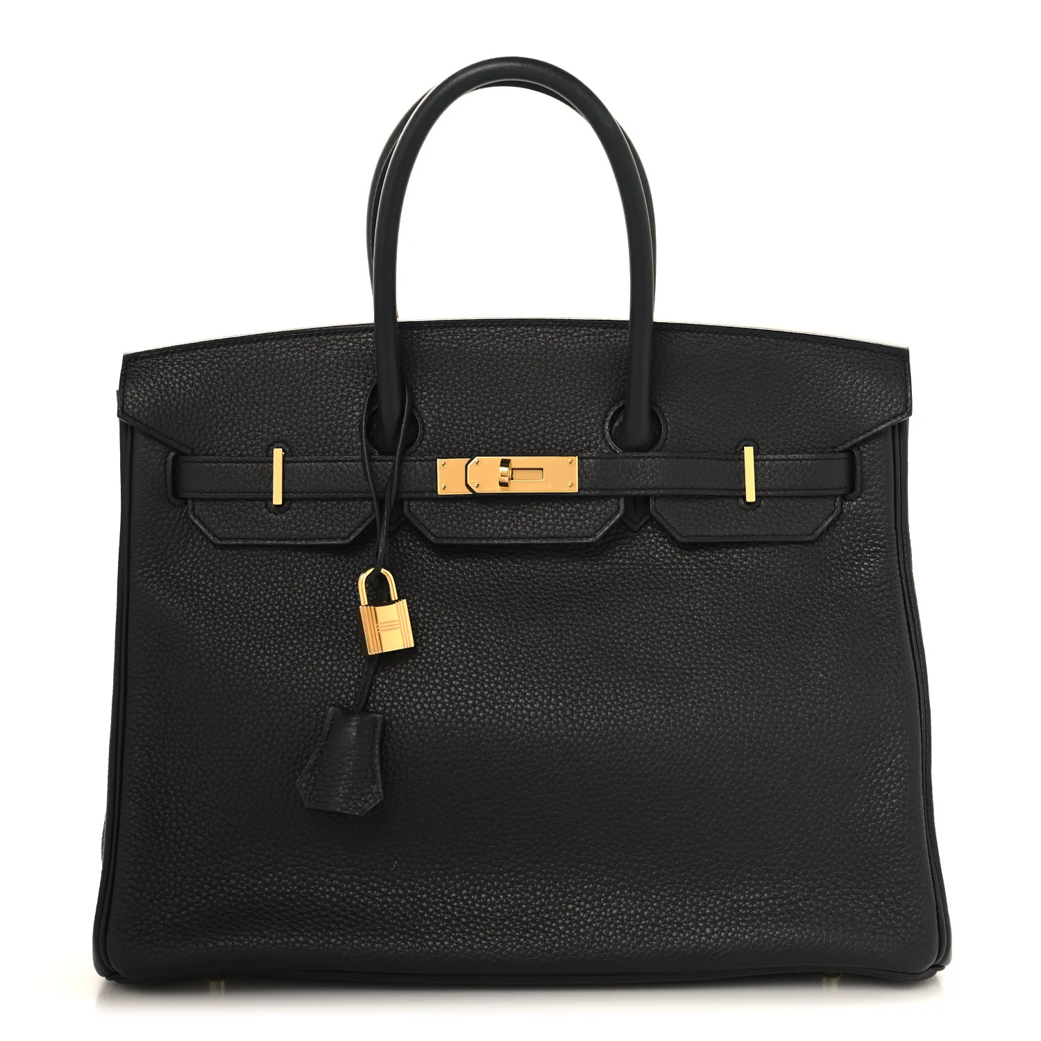 Taurillon Clemence Birkin 35 Black