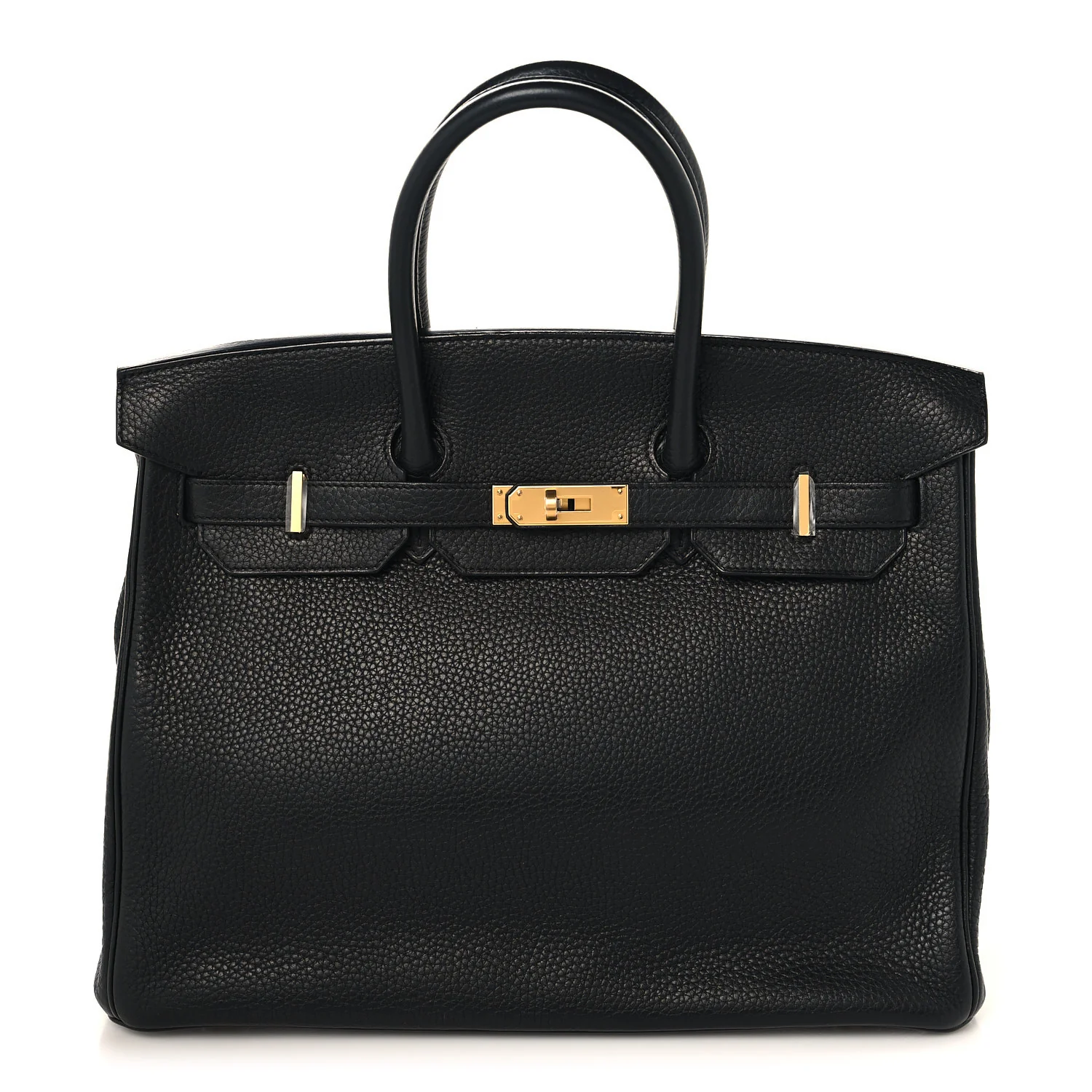 Taurillon Clemence Birkin 35 Black