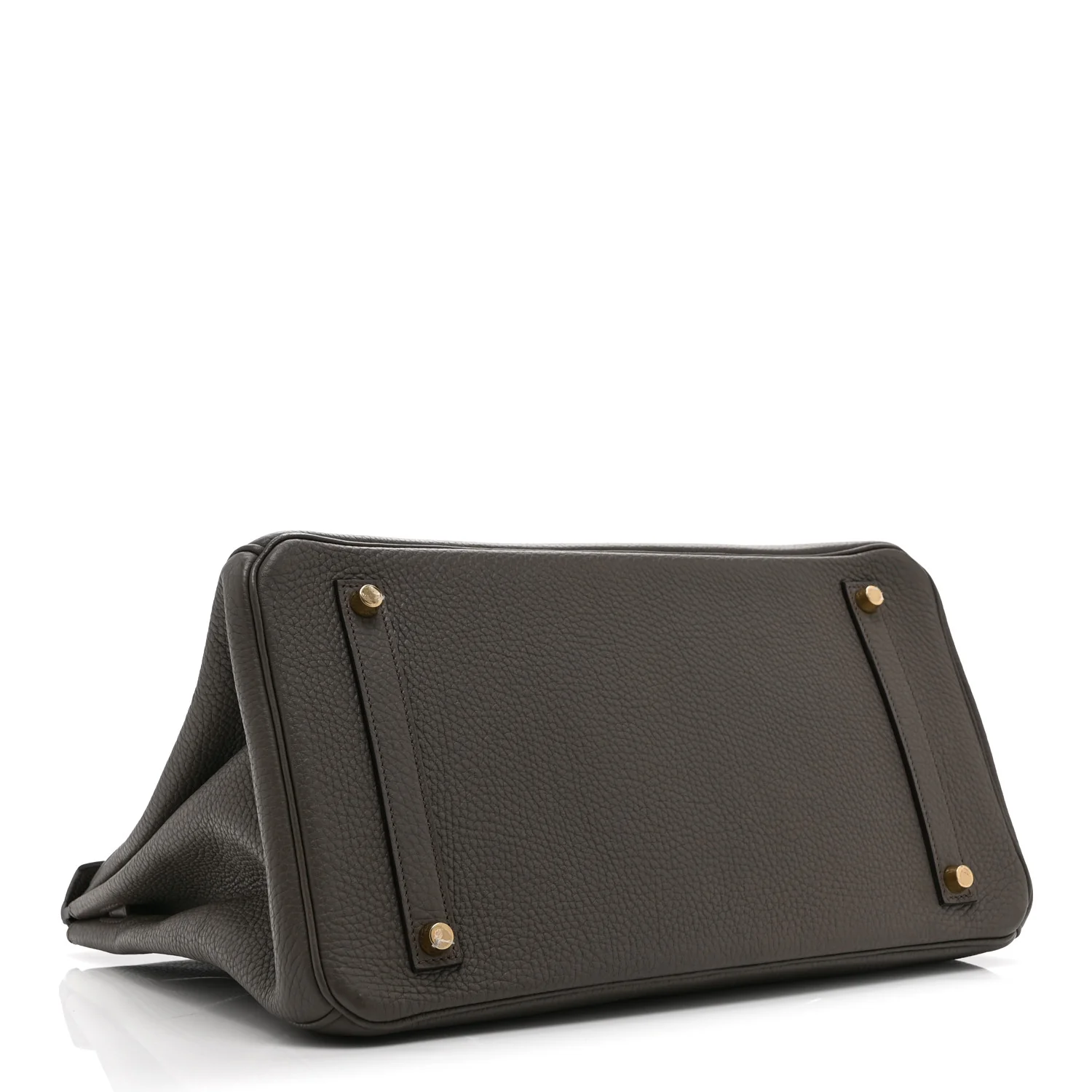 Taurillon Clemence Birkin 35 Etain - Image 4