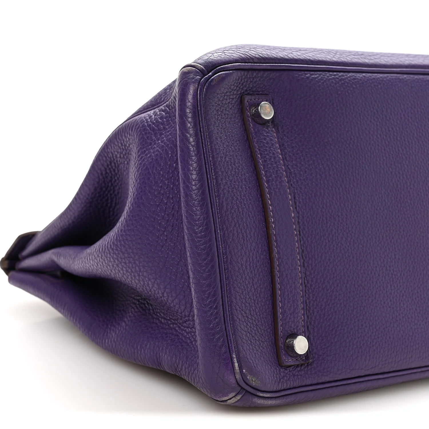 Taurillon Clemence Birkin 35 Iris - Image 9
