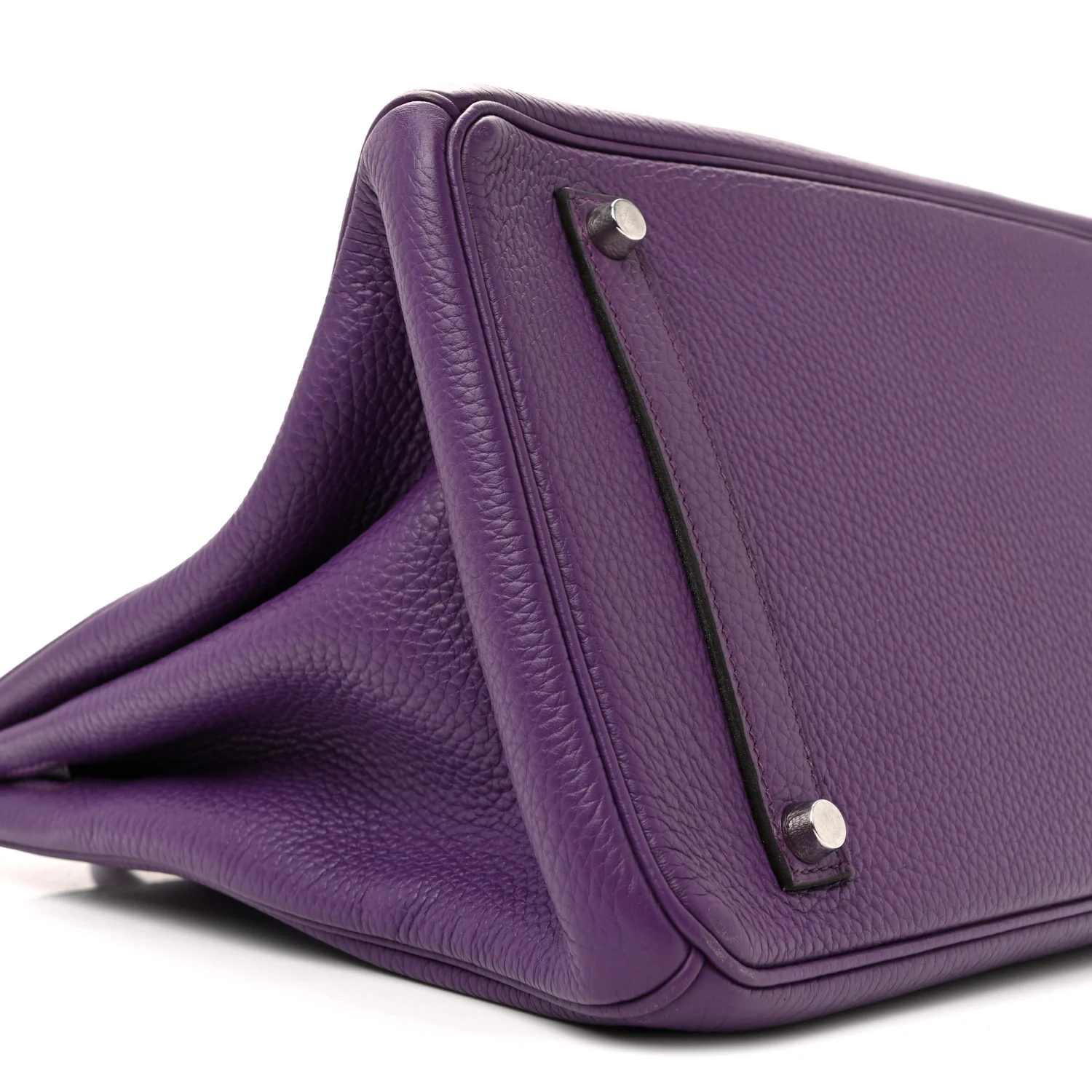 Taurillon Clemence Birkin 35 Ultraviolet - Image 25