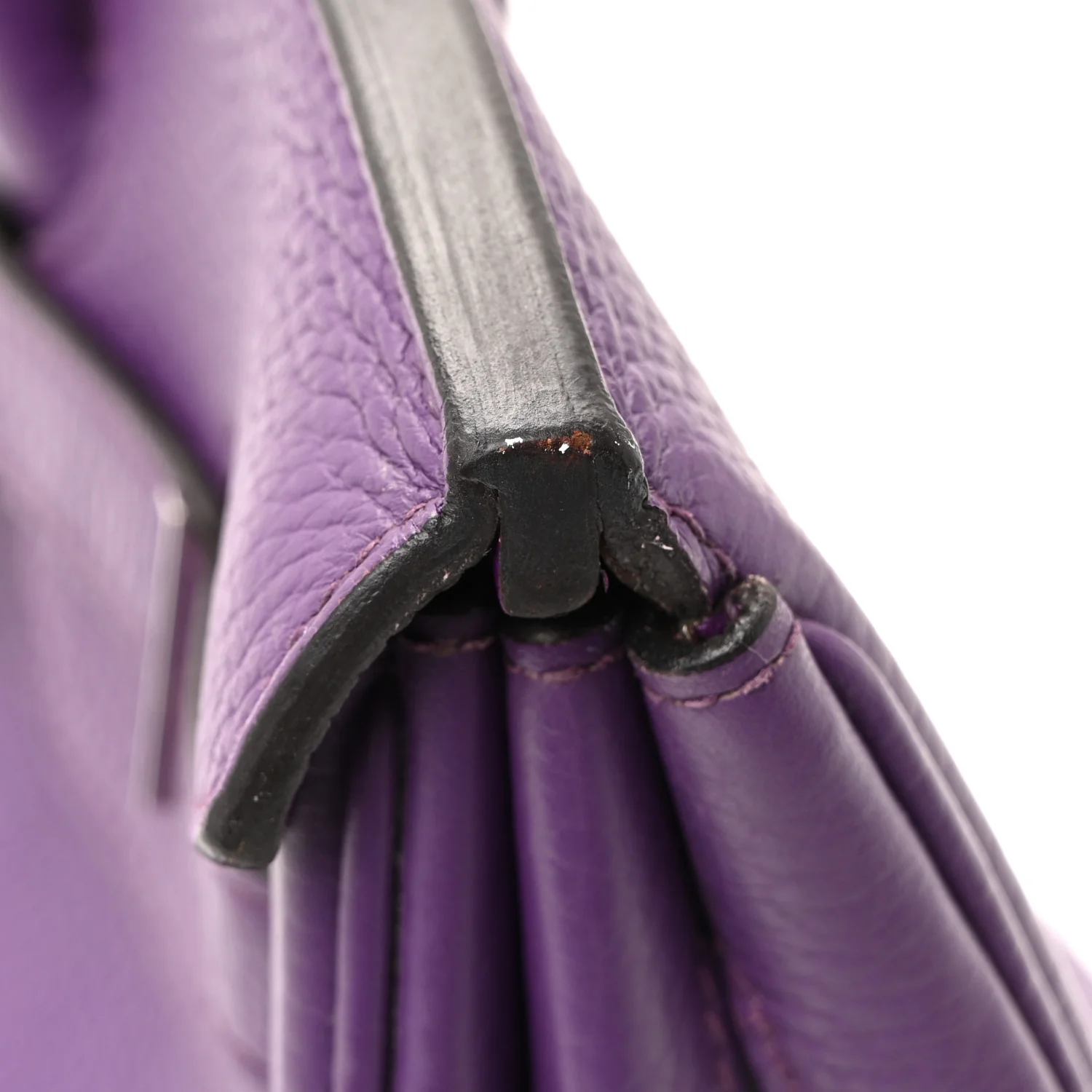 Taurillon Clemence Birkin 35 Ultraviolet - Image 39