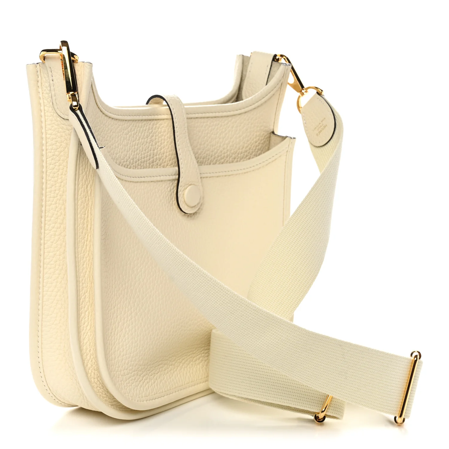 Taurillon Clemence Evelyne 23 Poche III Cream - Image 3