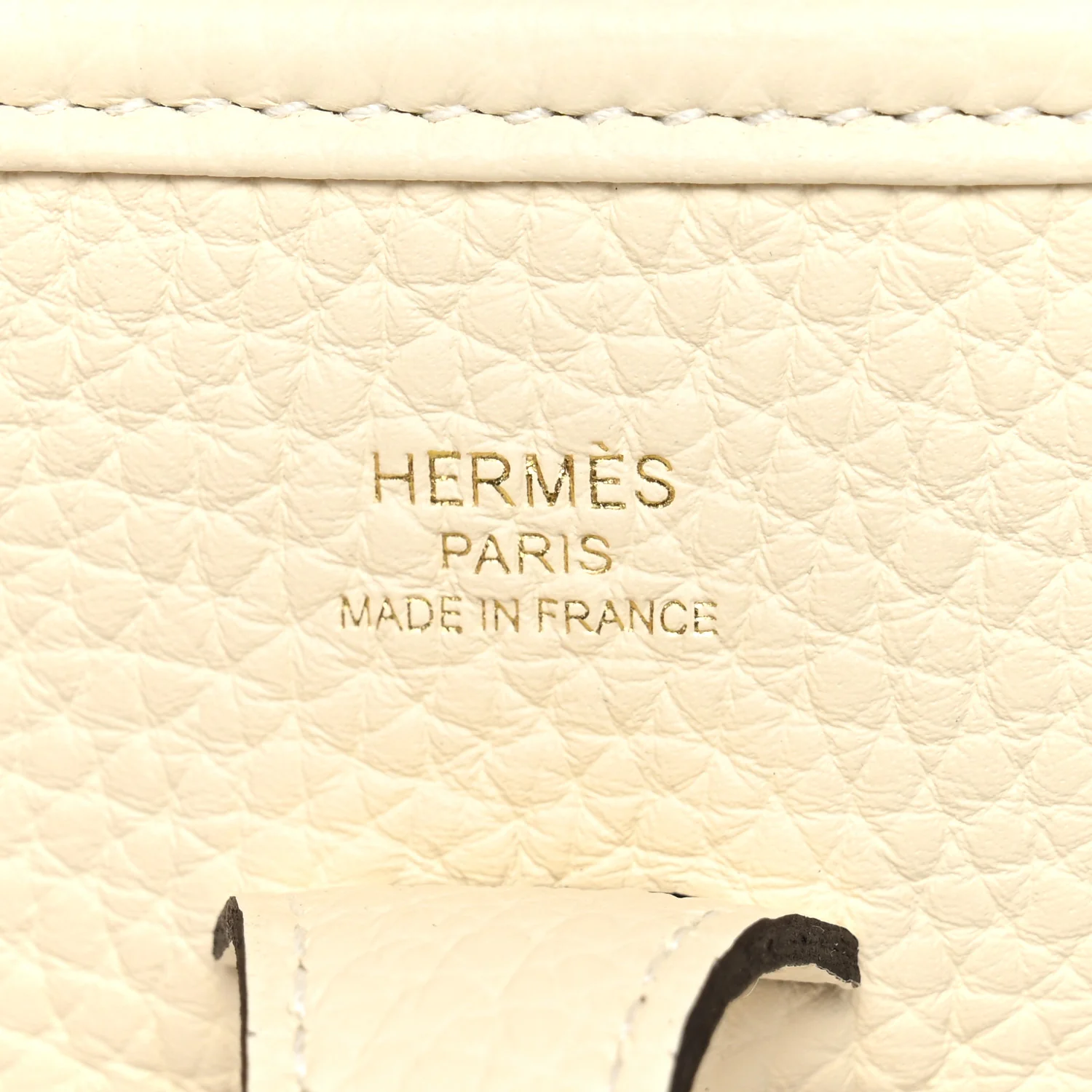 Taurillon Clemence Evelyne 23 Poche III Cream - Image 6