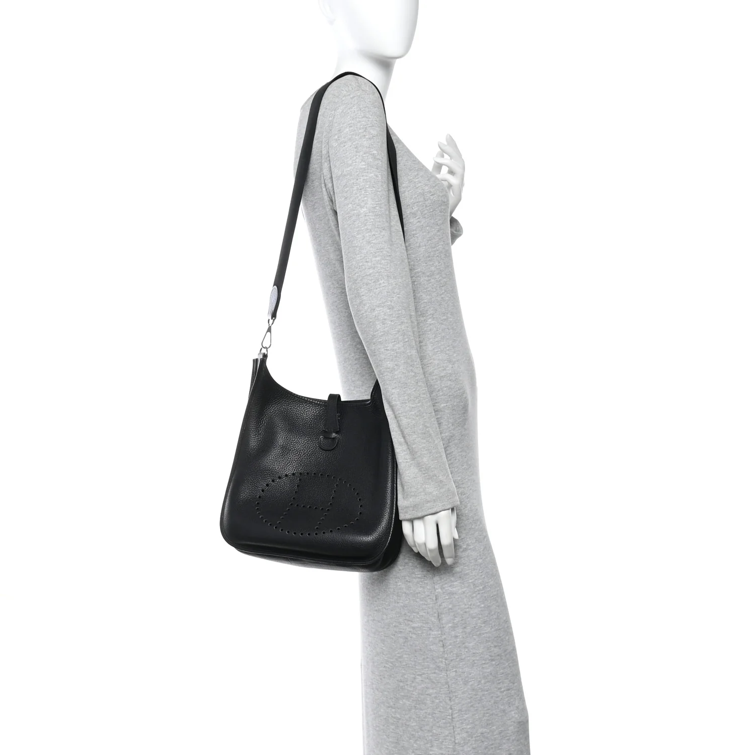 Taurillon Clemence Evelyne II Black - Image 3