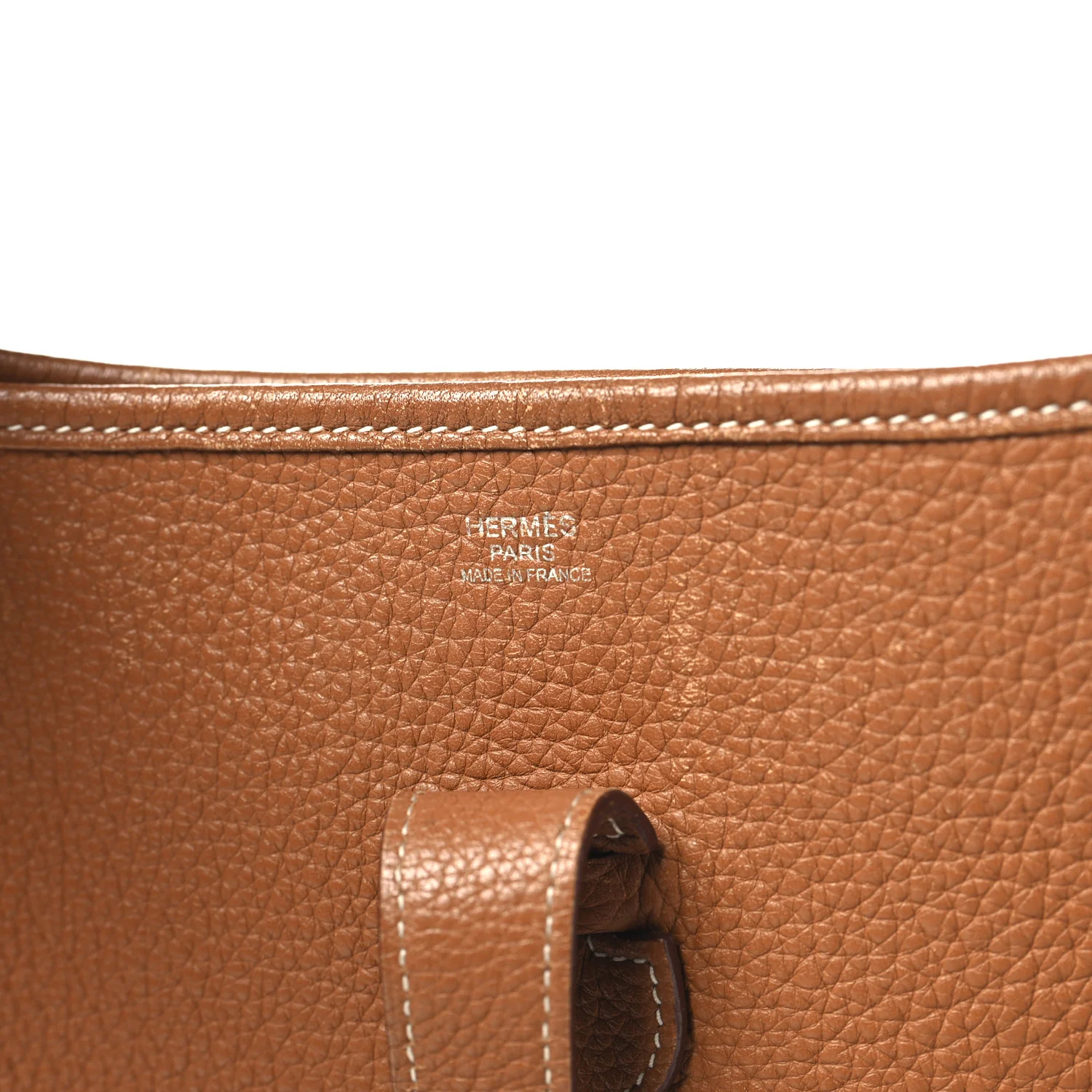 Taurillon Clemence Evelyne III GM Gold - Image 6