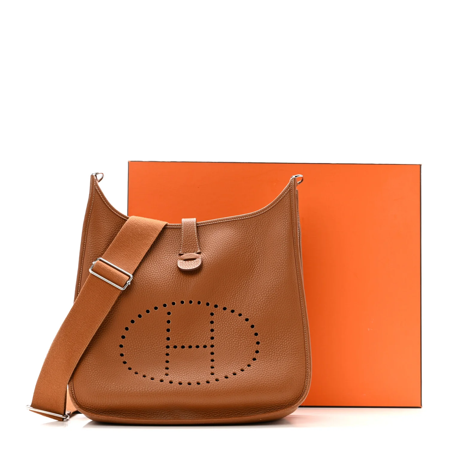 Taurillon Clemence Evelyne III GM Gold - Image 16