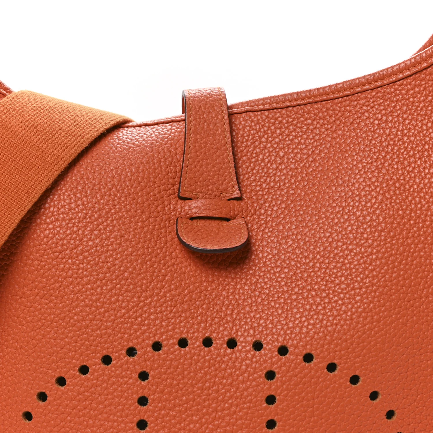 Taurillon Clemence Evelyne III GM Orange - Image 8