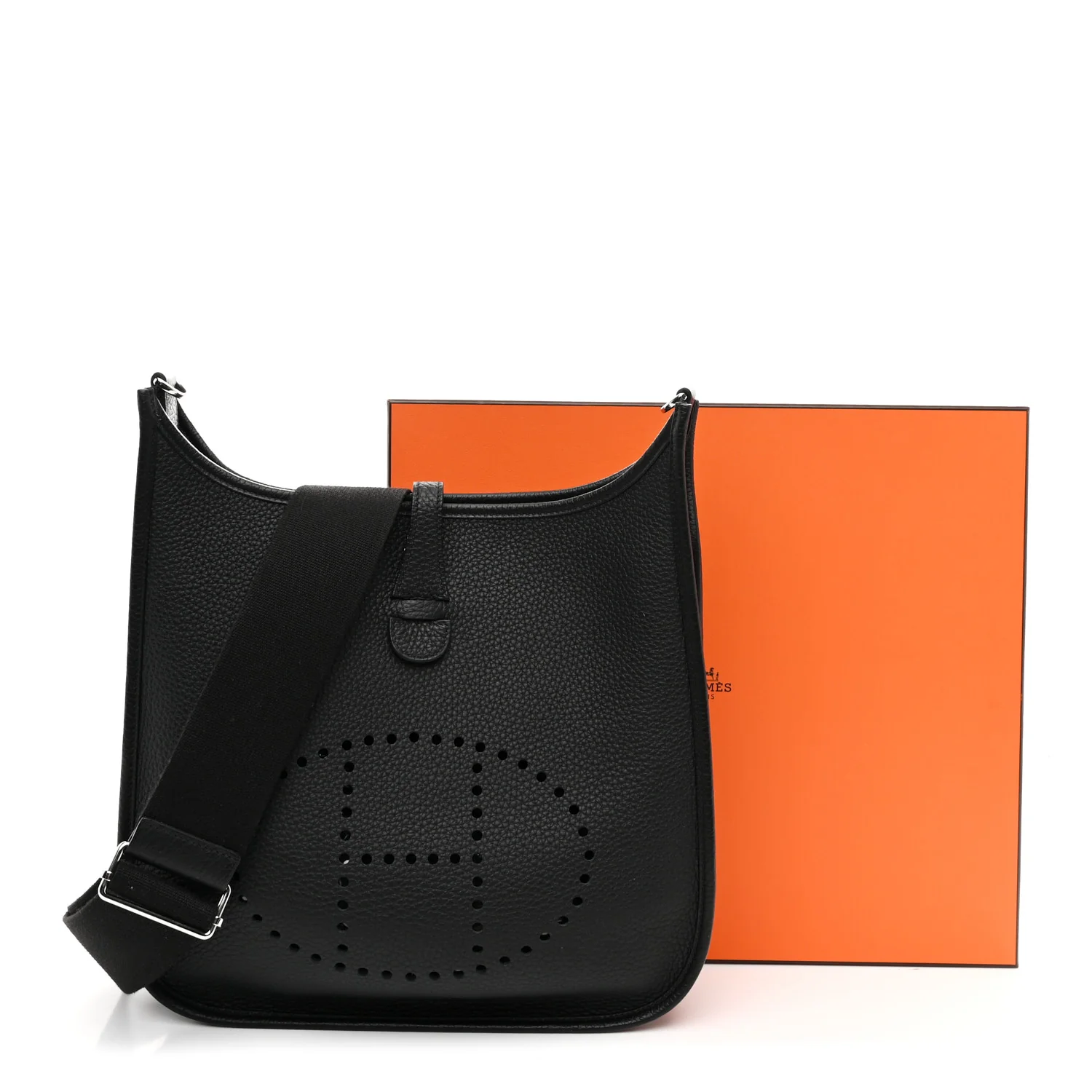 Taurillon Clemence Evelyne III PM Black - Image 11