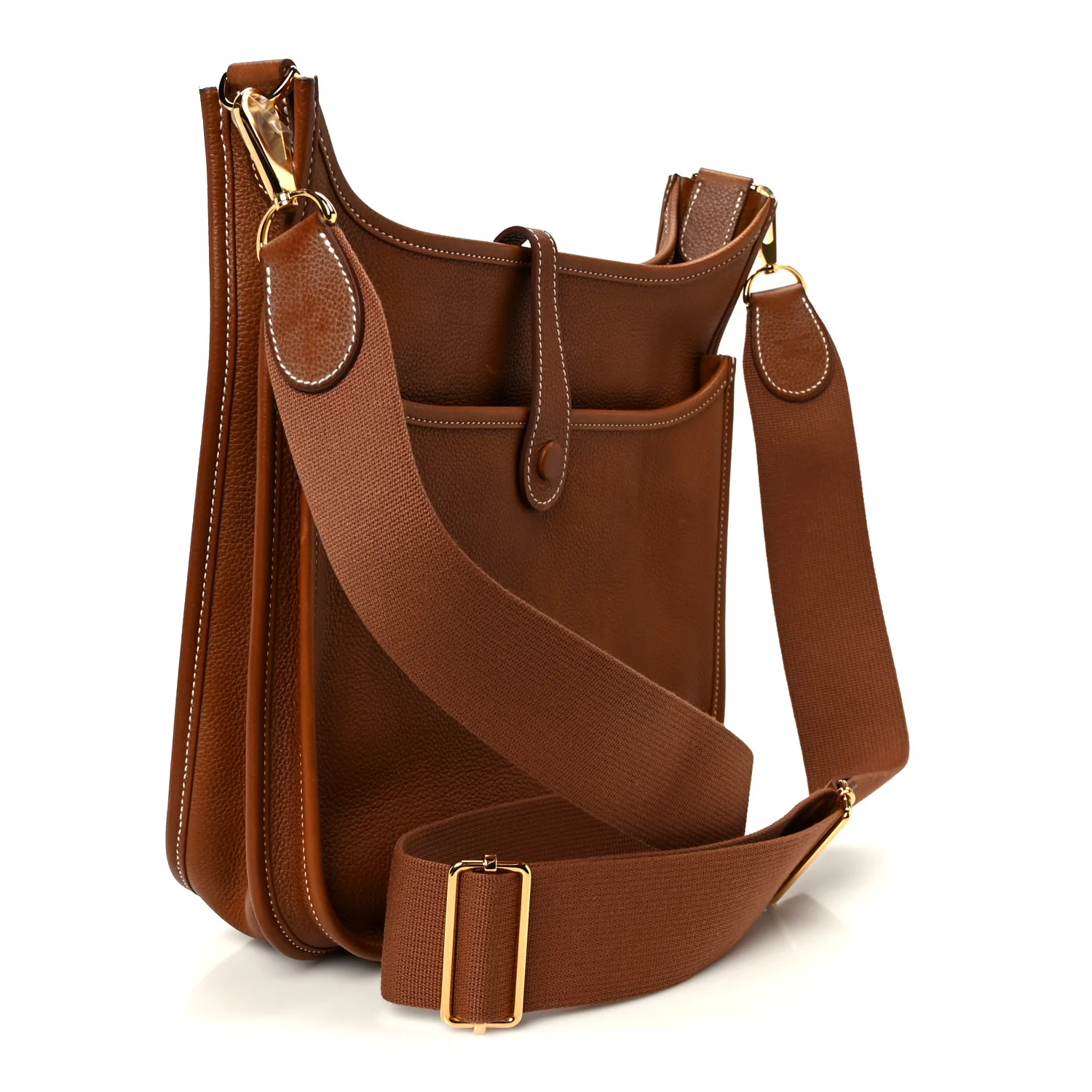 Taurillon Clemence EVELYNE III PM Gold - Image 3
