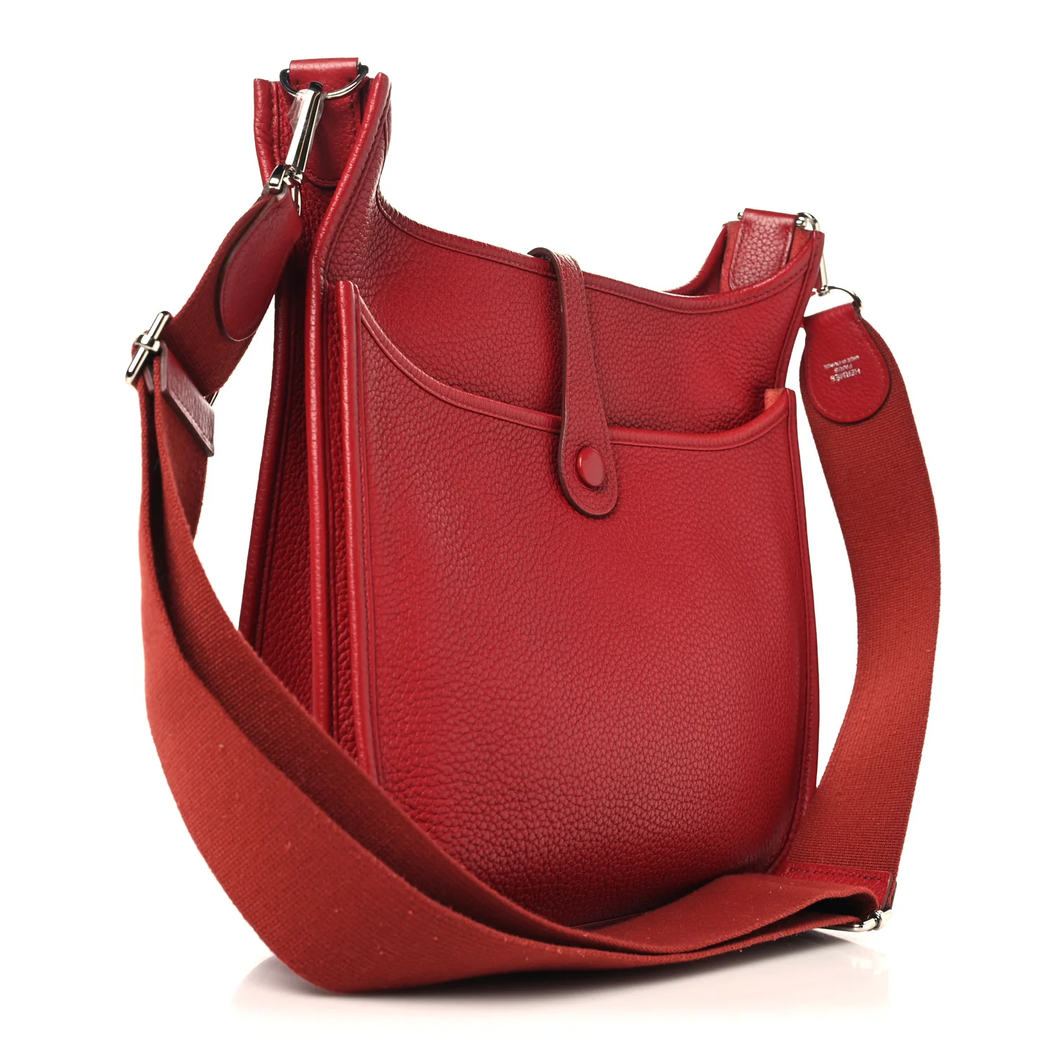 Taurillon Clemence Evelyne III PM Rouge Garance - Image 3