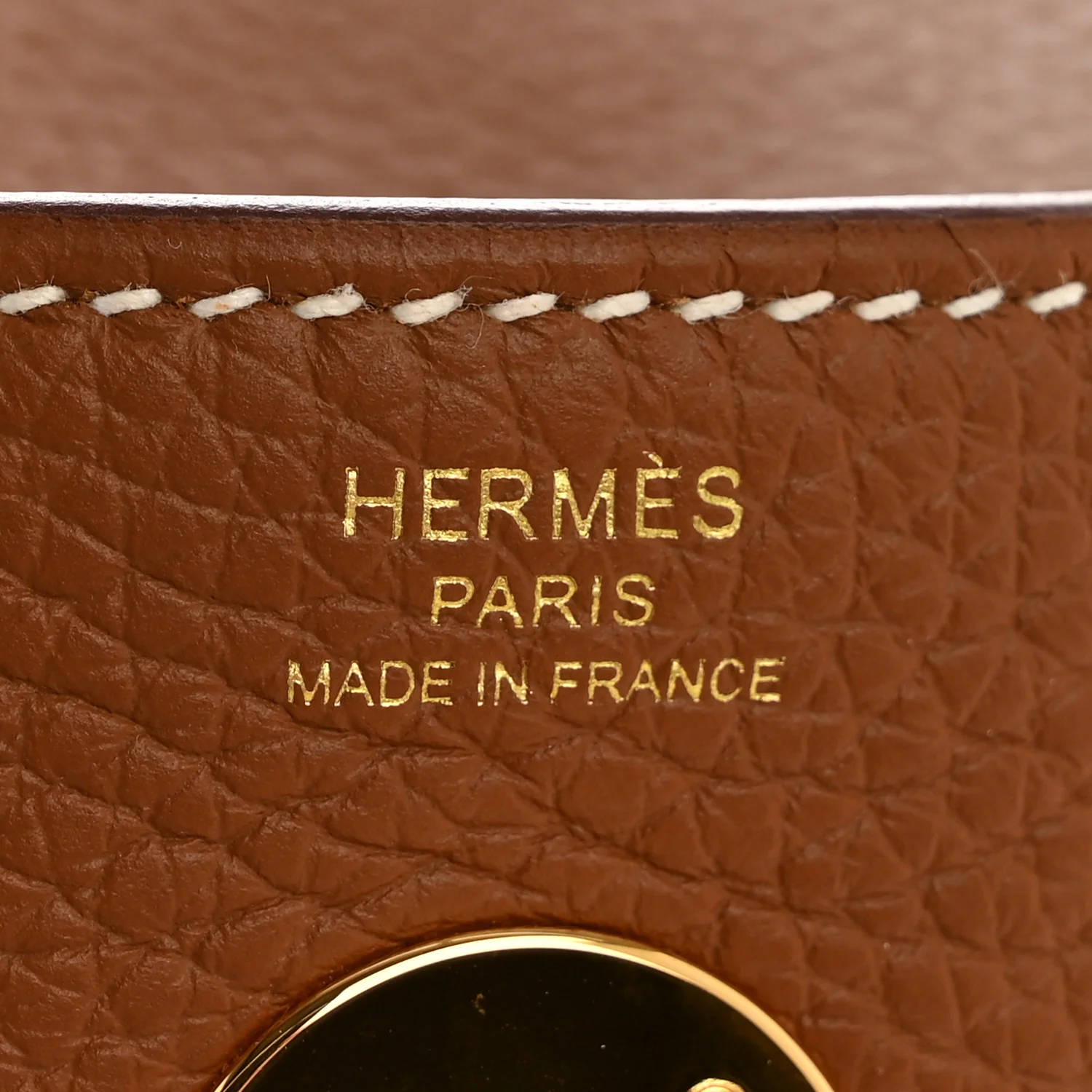 Taurillon Clemence Lindy 26 Gold - Image 6