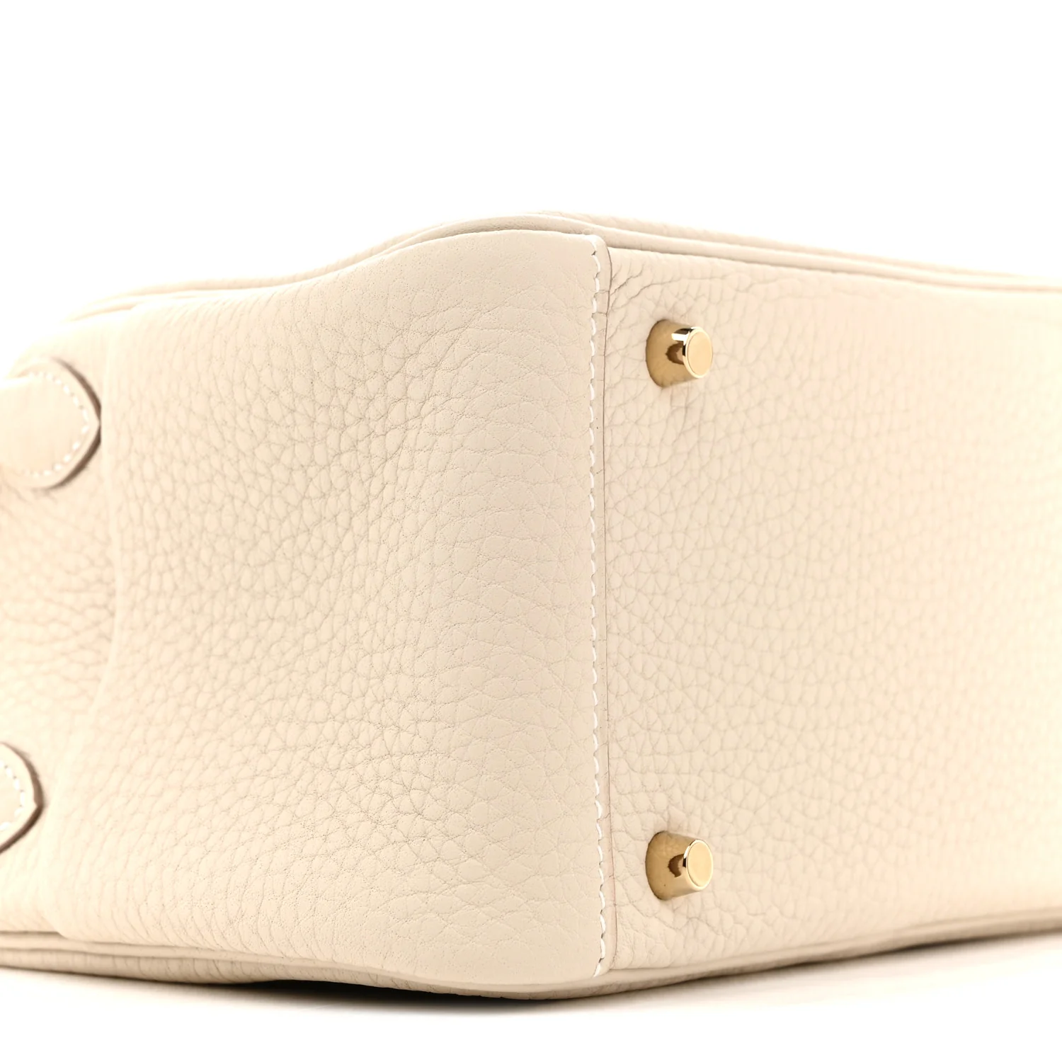 Taurillon Clemence Mini Lindy 20 Craie - Image 9