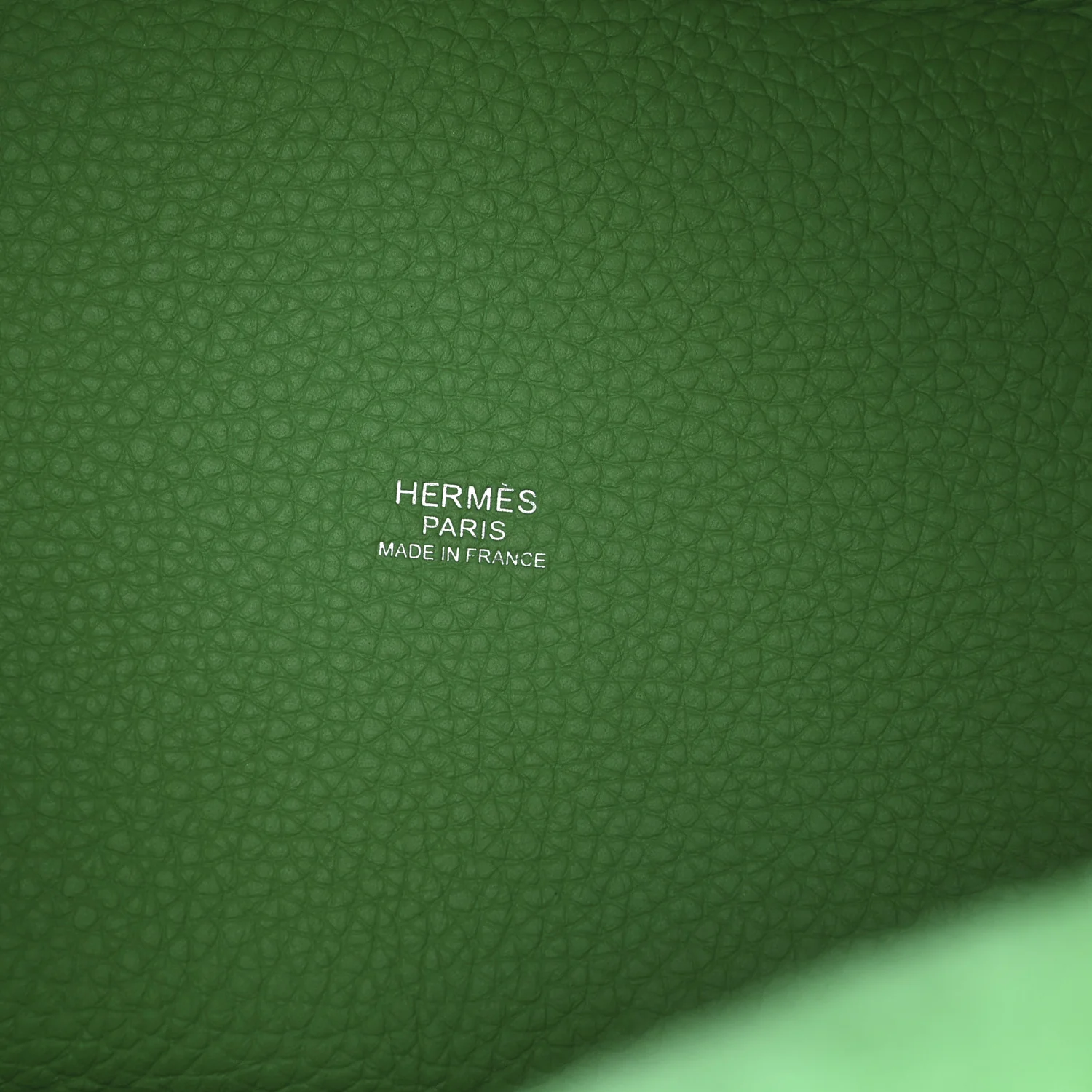 Taurillon Clemence Picotin Lock 18 PM Vert Comics - Image 6