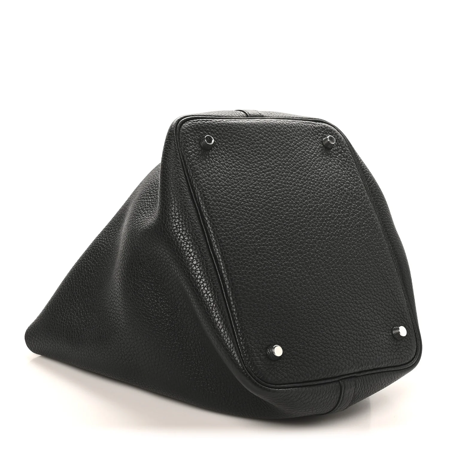 Taurillon Clemence Picotin Lock 22 MM Black - Image 3