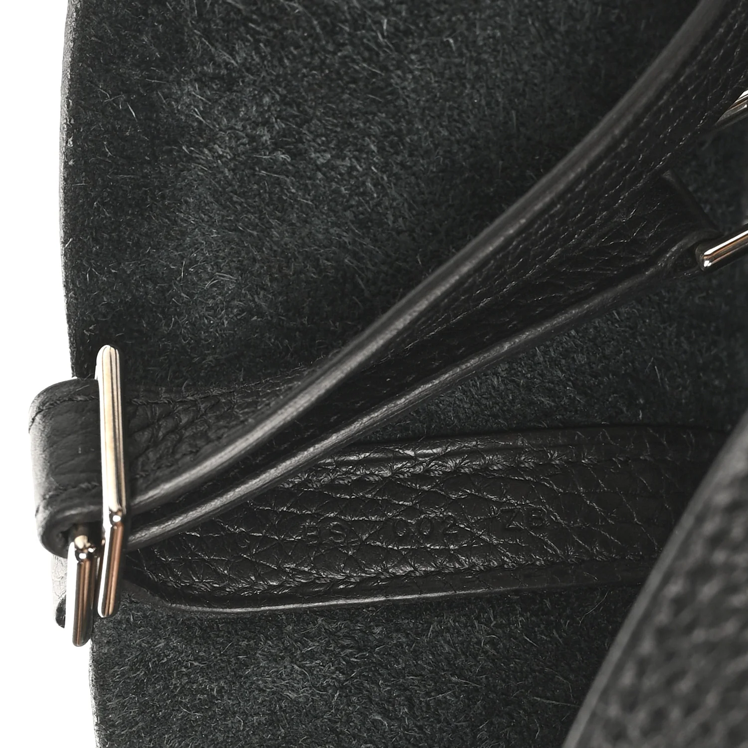 Taurillon Clemence Picotin Lock 22 MM Black - Image 6
