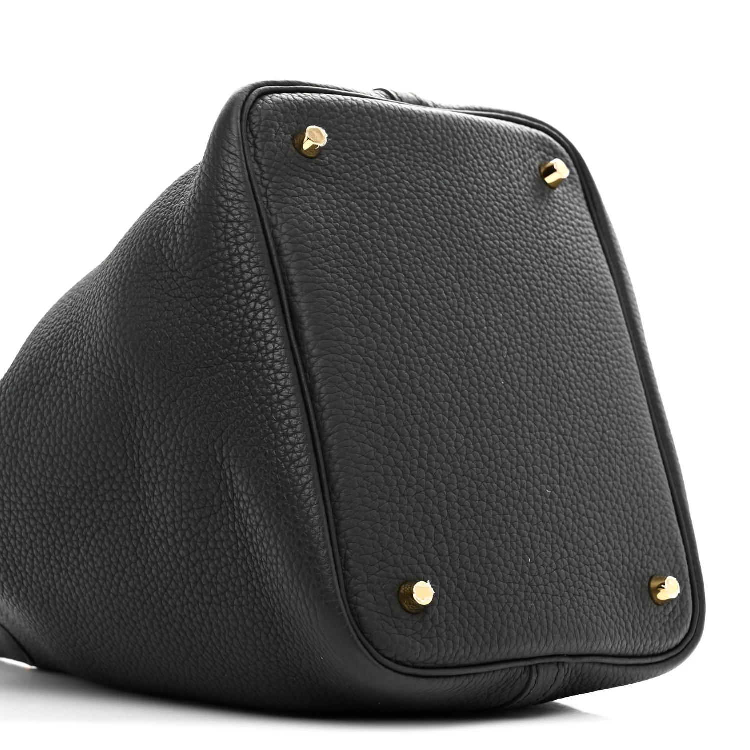 Taurillon Clemence Picotin Lock 22 MM Black - Image 9