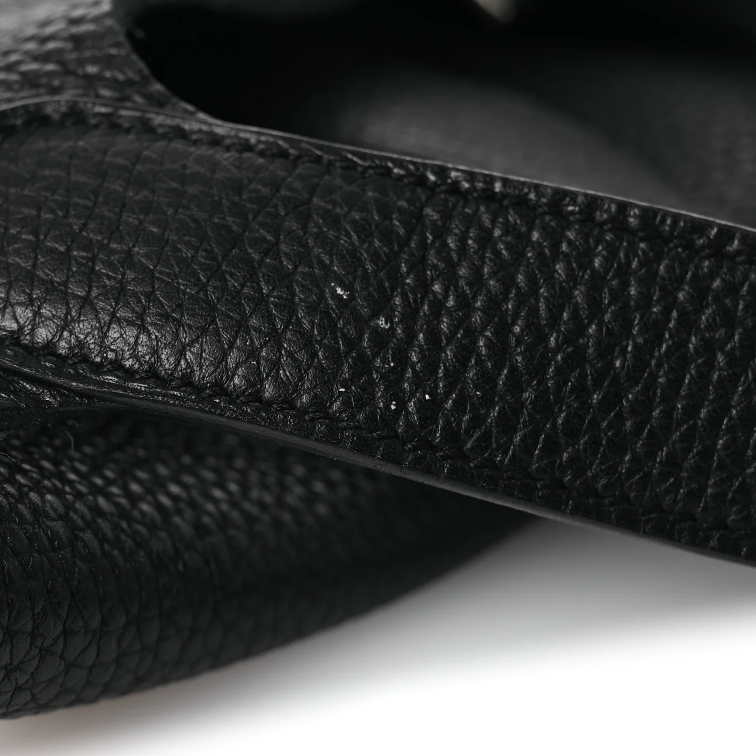 Taurillon Clemence Picotin Lock 22 MM Black - Image 11