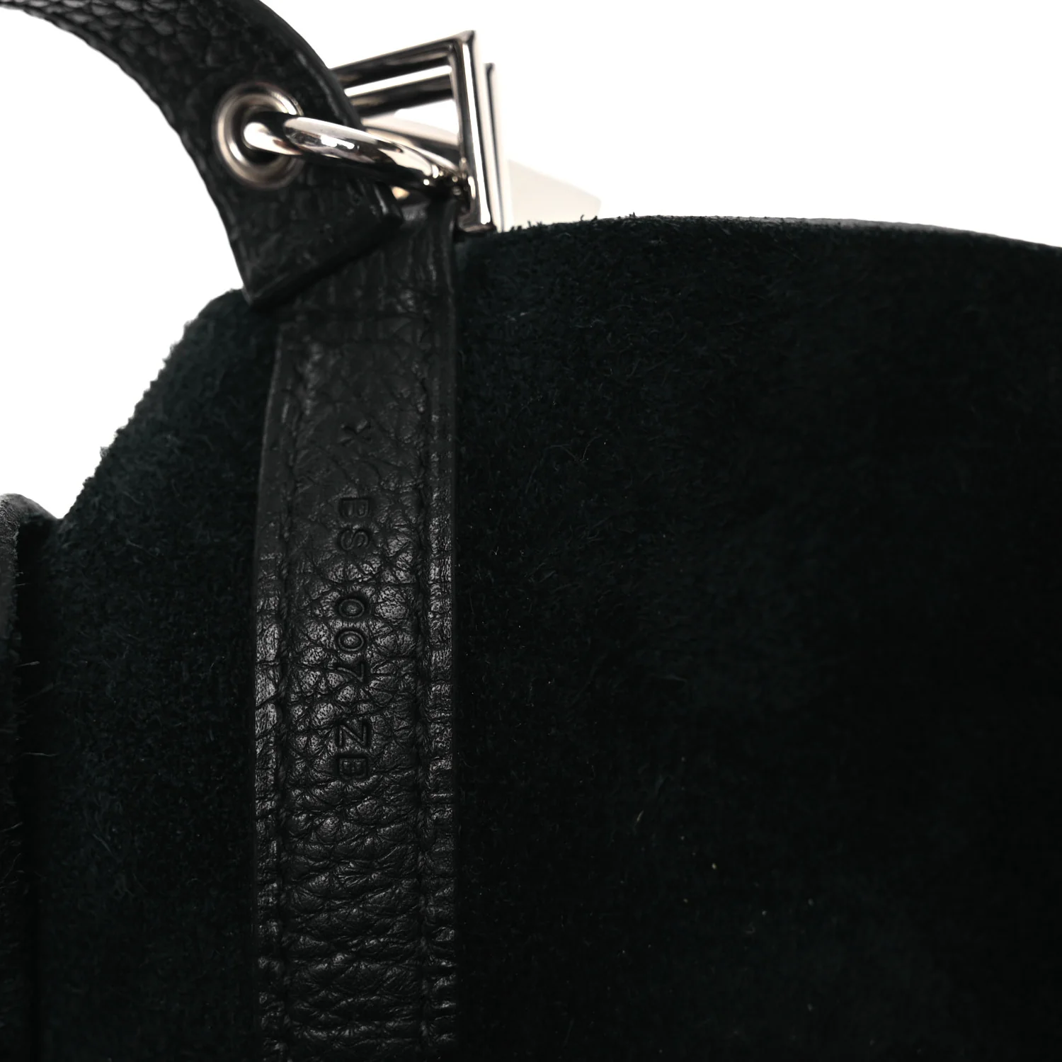 Taurillon Clemence Picotin Lock 22 MM Black - Image 7