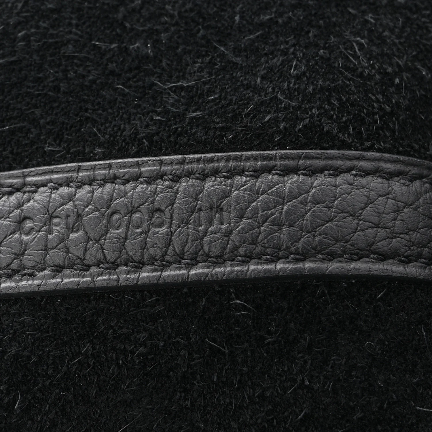 Taurillon Clemence Picotin Lock 22 MM Black - Image 7