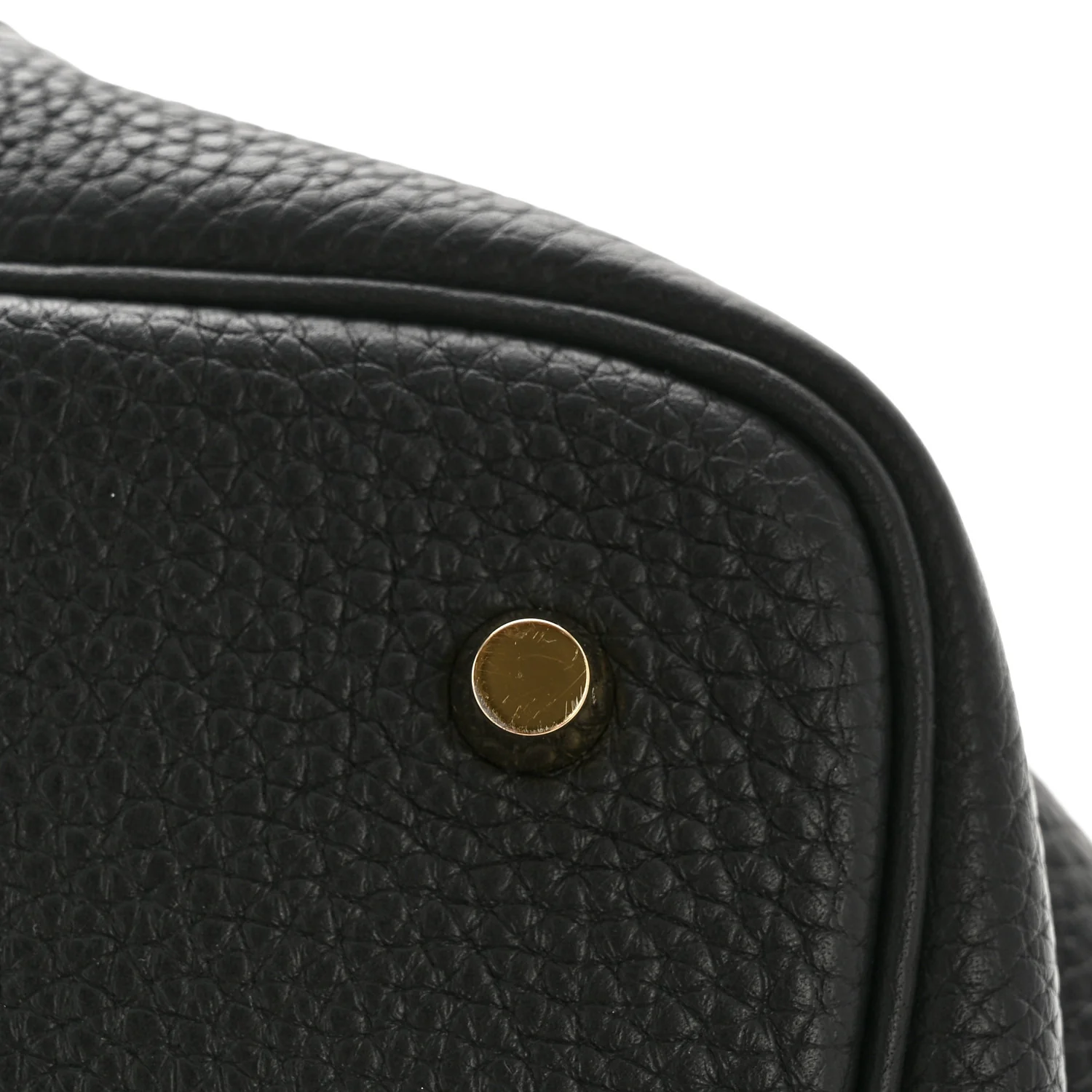 Taurillon Clemence Picotin Lock 22 MM Black - Image 11