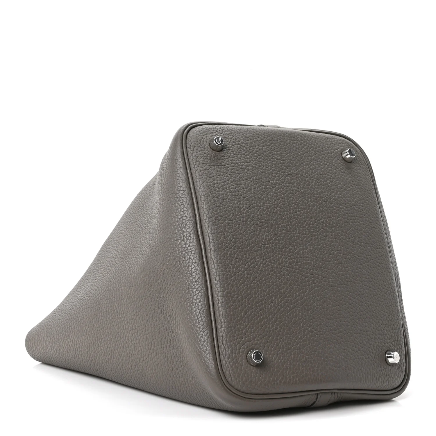 Taurillon Clemence Picotin Lock 22 MM Gris Asphalte - Image 4