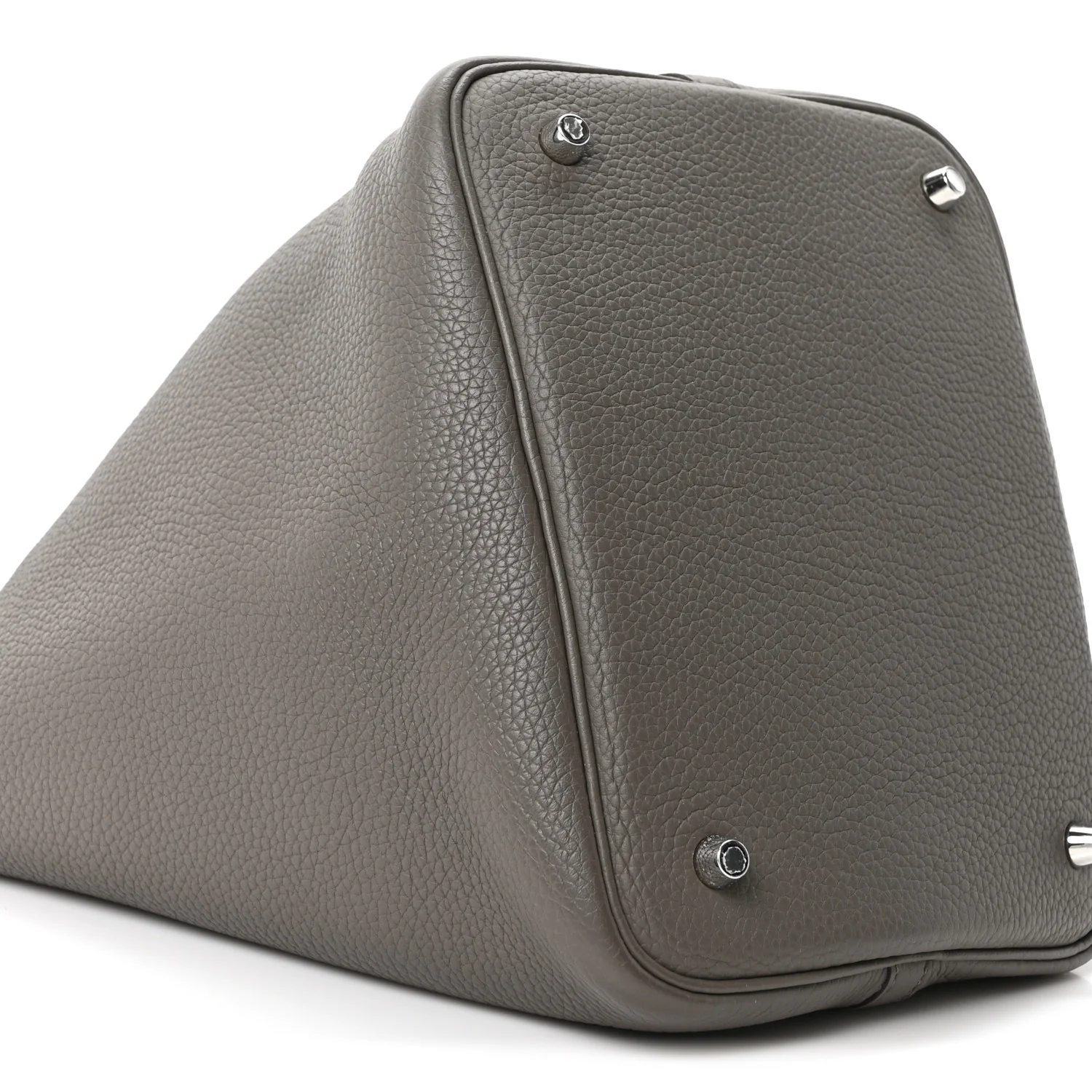 Taurillon Clemence Picotin Lock 22 MM Gris Asphalte - Image 9