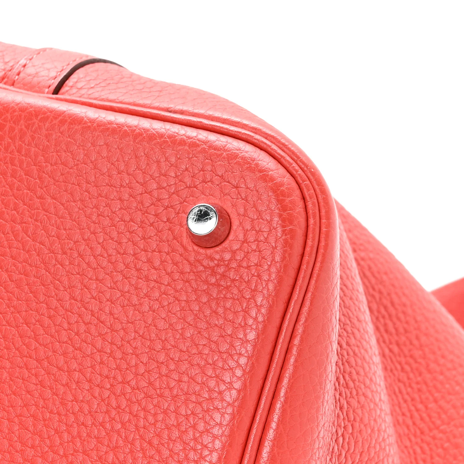 Taurillon Clemence Picotin Lock 22 MM Rose Jaipur - Image 11