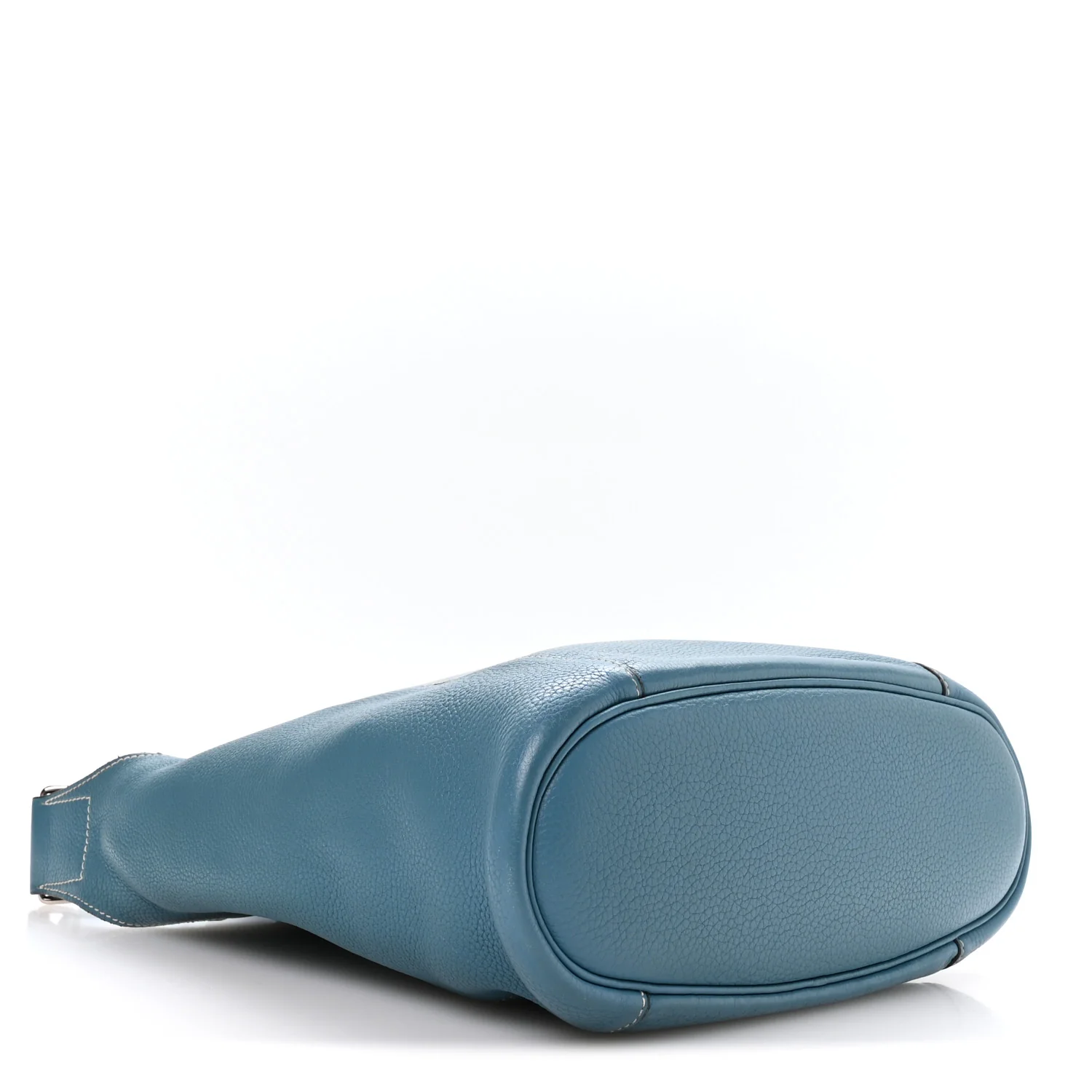 Taurillon Clemence Sac Good News PM Blue Jean - Image 3