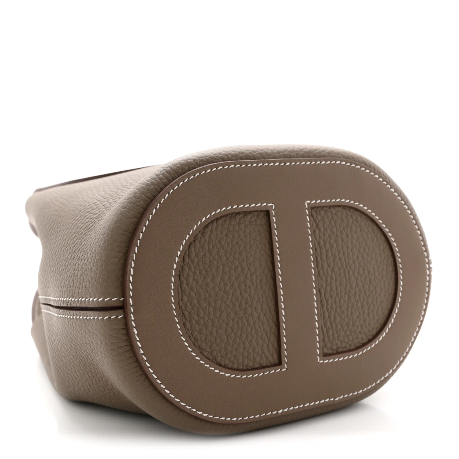 Taurillon Clemence Swift In-The-Loop 18 Bag Etoupe - Image 4
