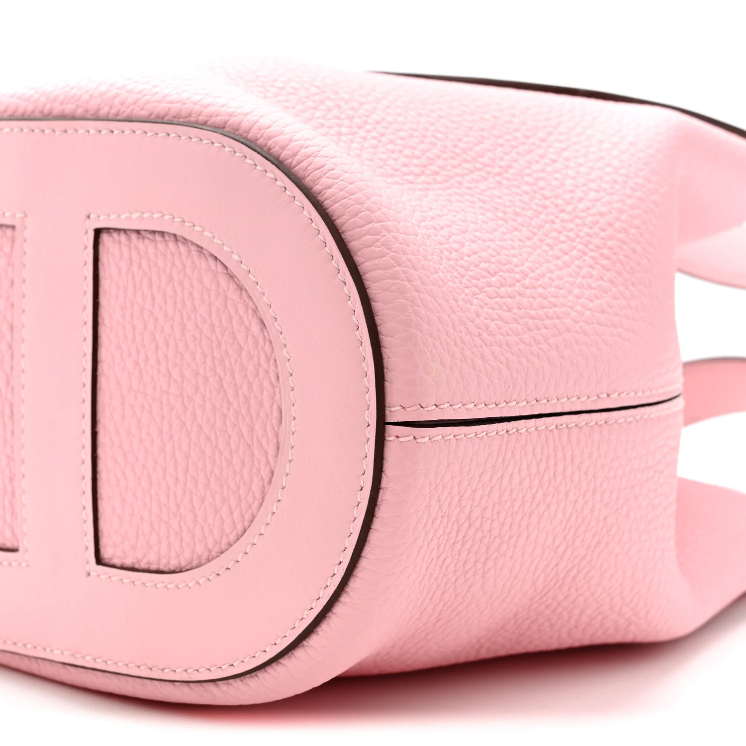 Taurillon Clemence Swift In-The-Loop 18 Bag Rose Sakura - Image 10