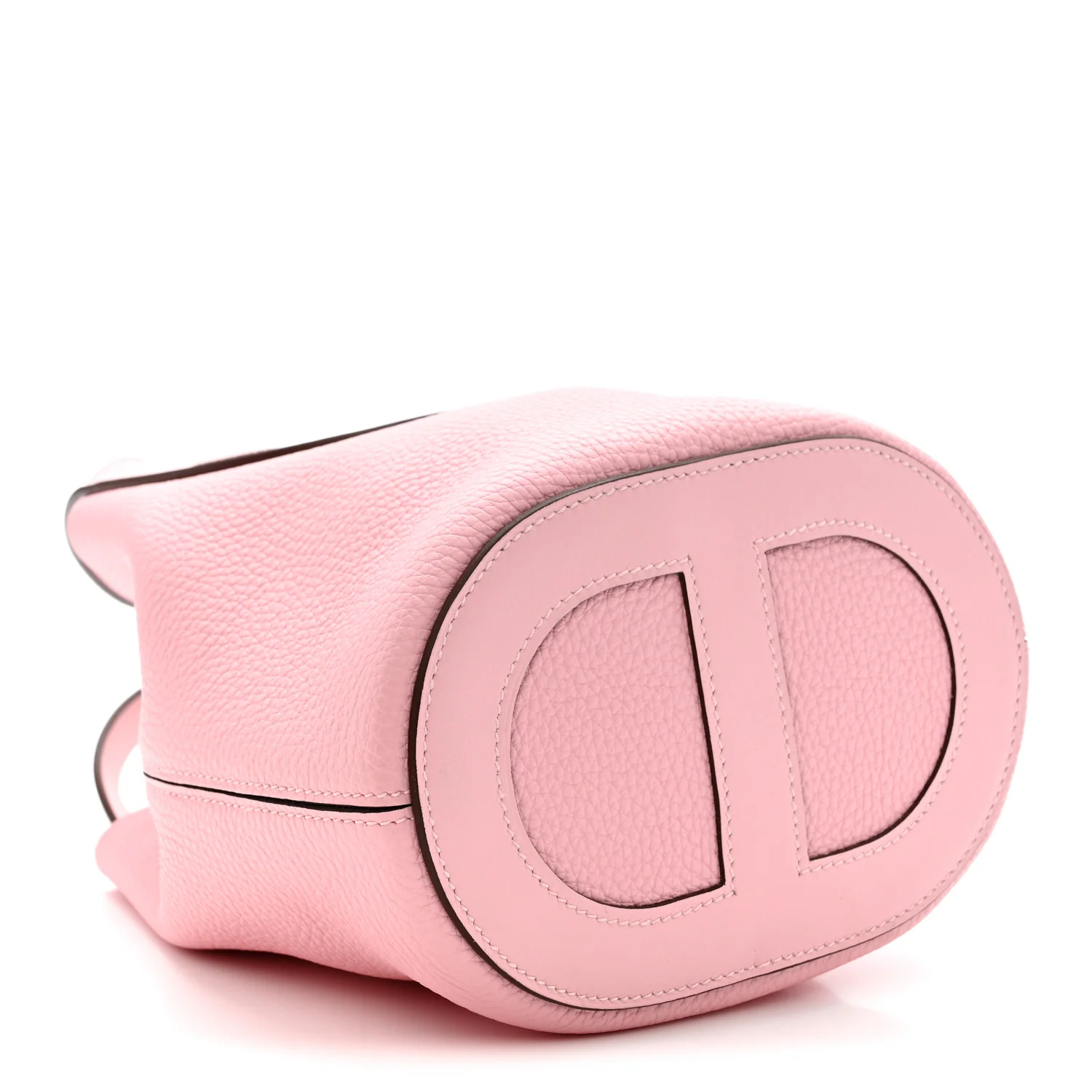 Taurillon Clemence Swift In-The-Loop 18 Bag Rose Sakura - Image 4