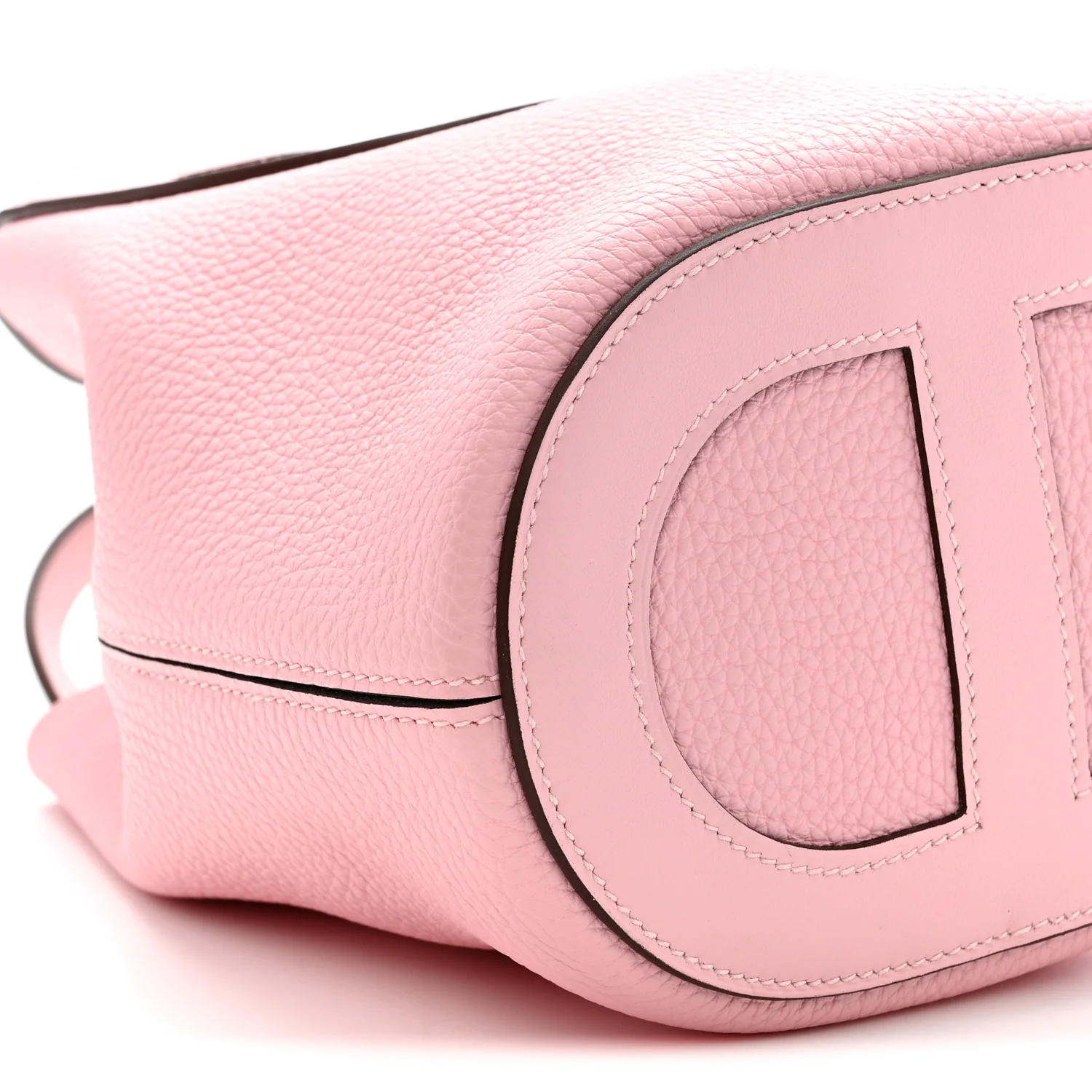 Taurillon Clemence Swift In-The-Loop 18 Bag Rose Sakura - Image 9