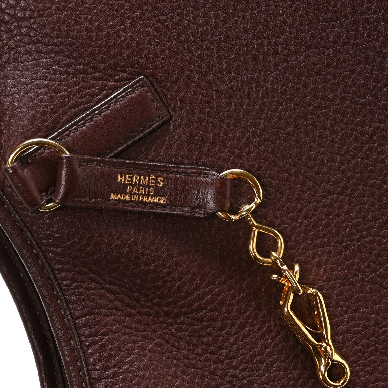 Taurillon Clemence Trim II 31 Chocolate - Image 6